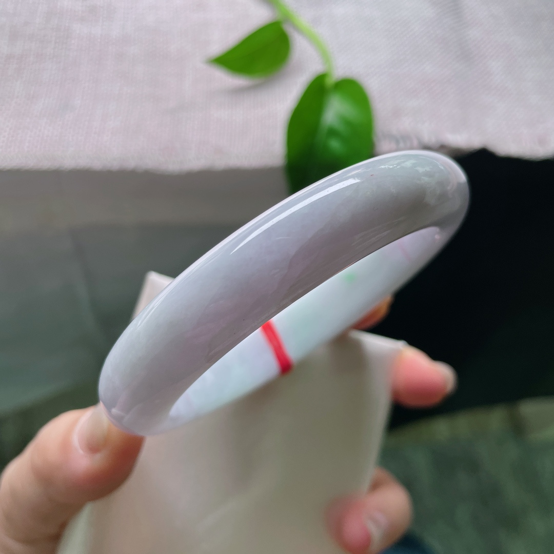 春彩正圈，水润，色系甜美，一抹翠色，优雅，有纹，ss53174a