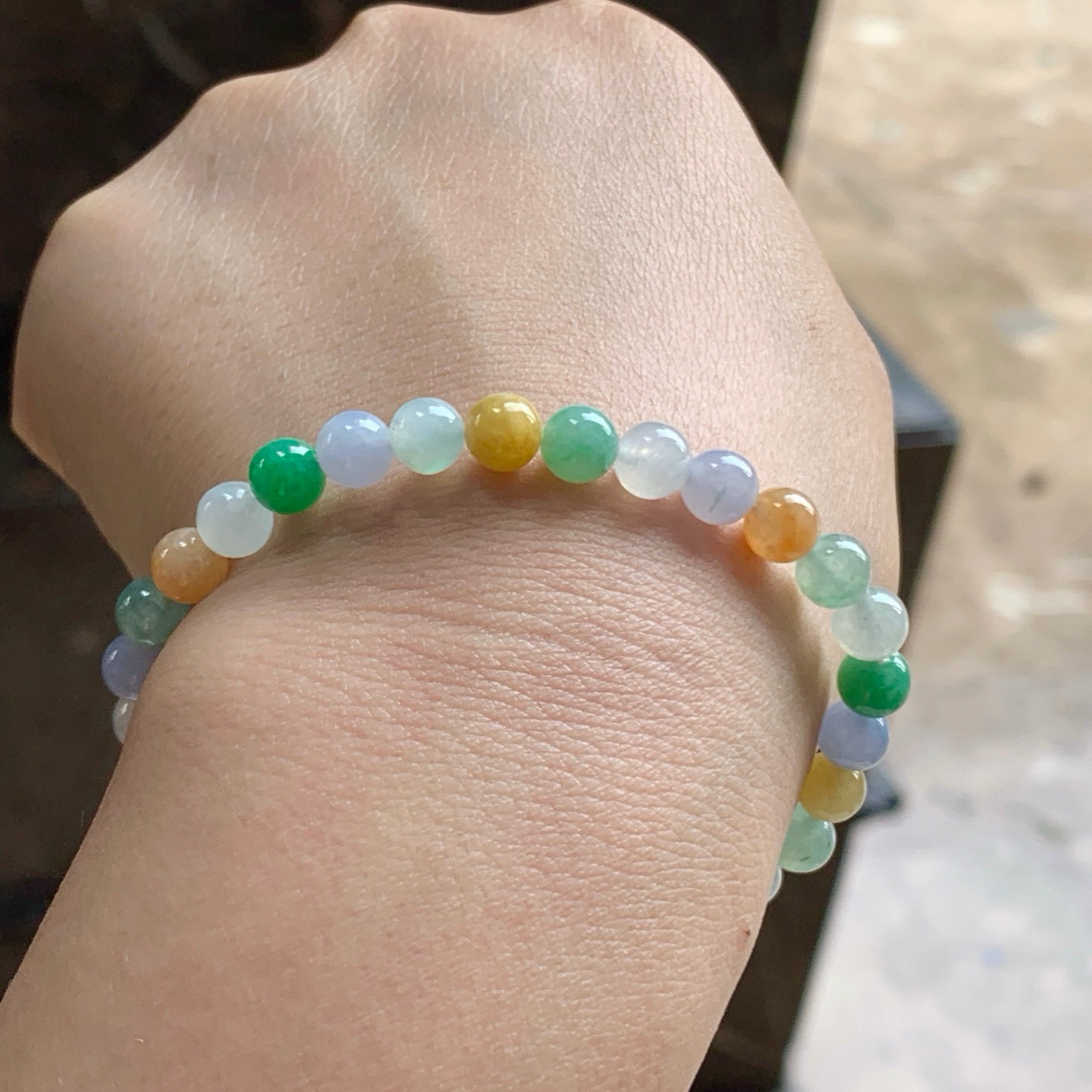 彩色手串^_^鲜艳