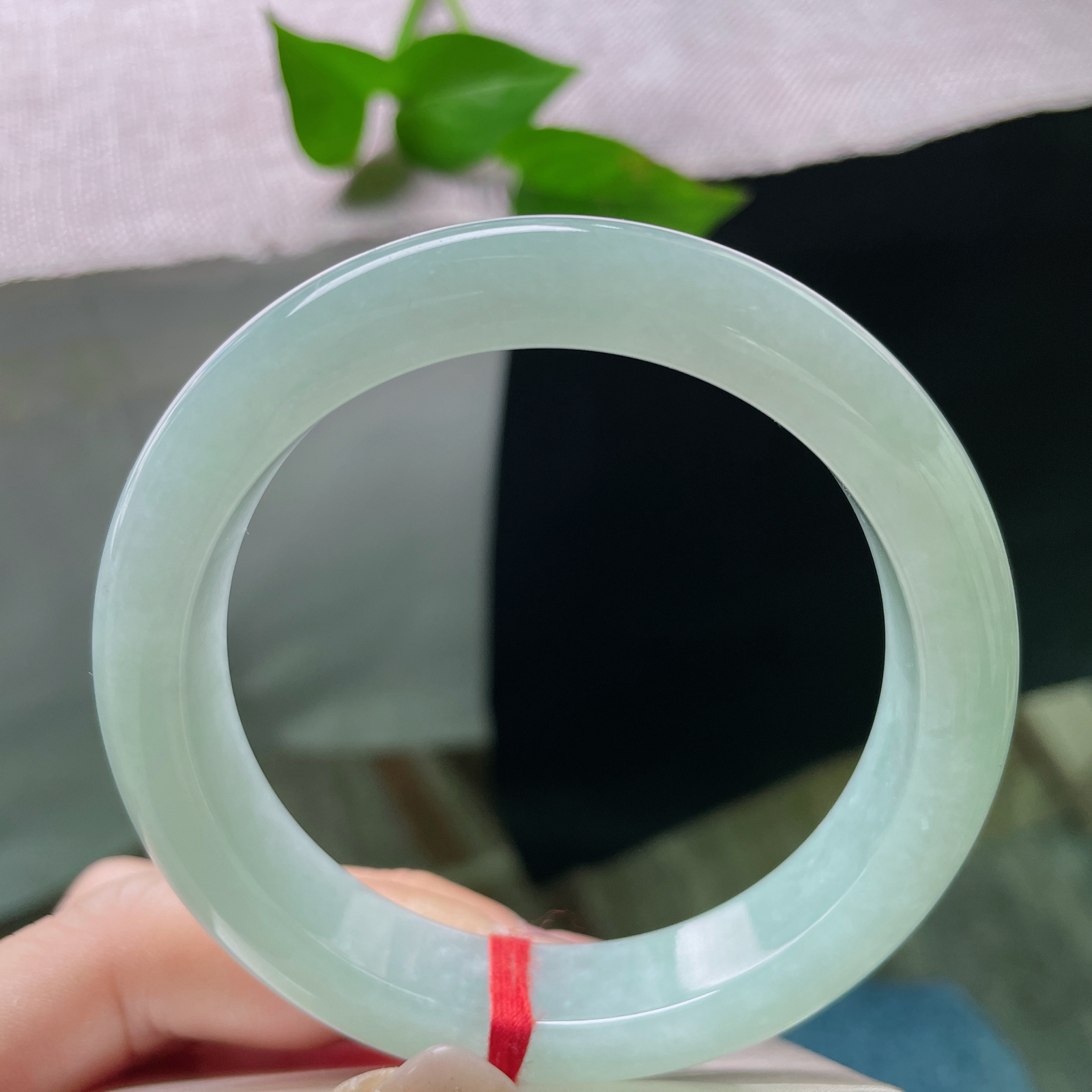 57.8/12.8/8.8，淡绿底正圈，水润，干净清润，种老，温馨素雅，高级，ss51721a..
