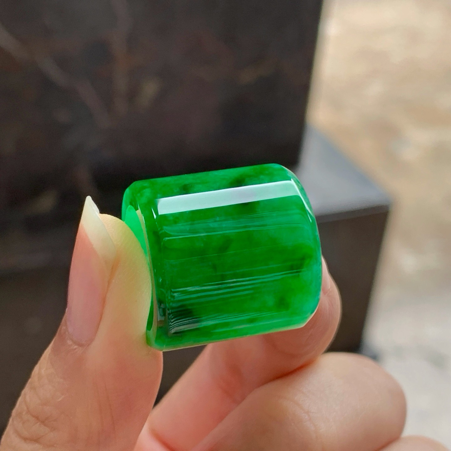 辣绿色路路通^_^鲜艳 浓郁