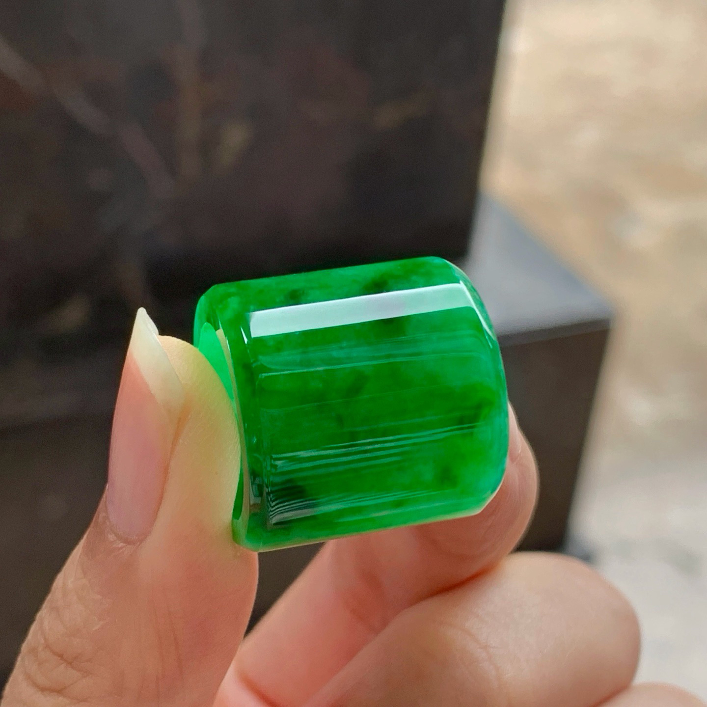 辣绿色路路通^_^鲜艳 浓郁
