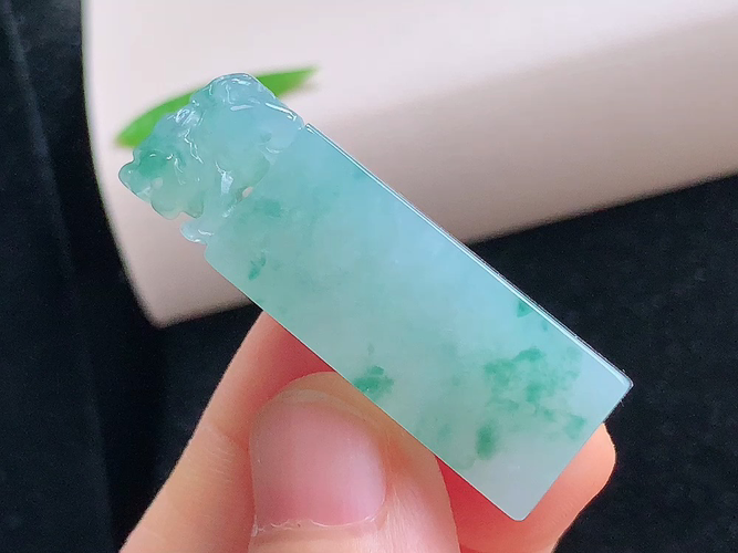 ️ 招财貔貅印章，尺寸39.6-12.5-9.4mm，包A附证书