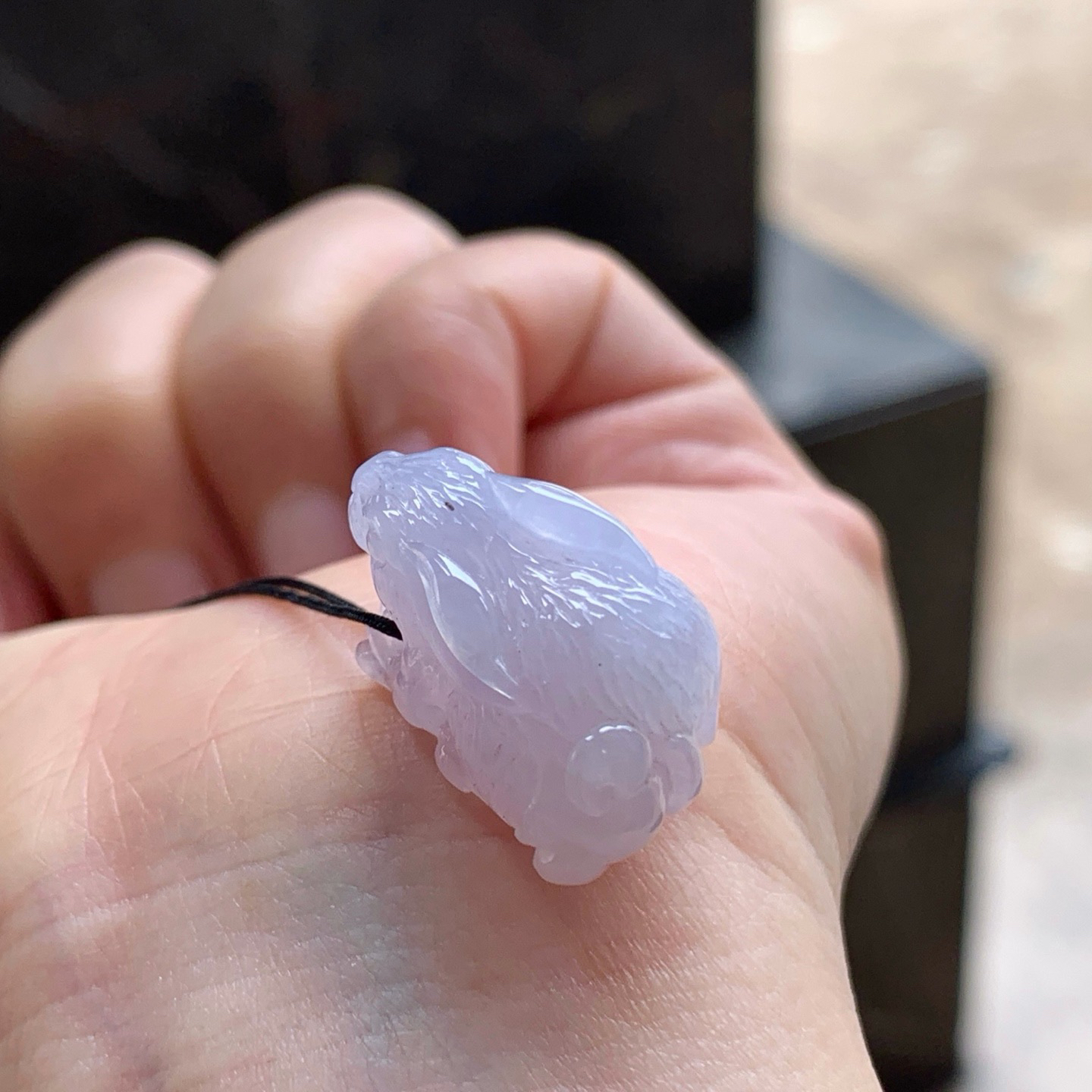 紫罗兰小兔子^_^精致 玉质温润 可爱