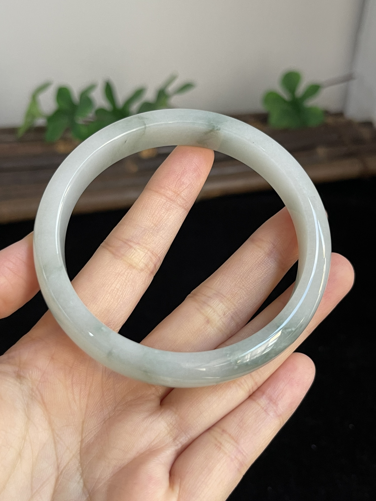 正圈61.6圈口，翡翠手镯