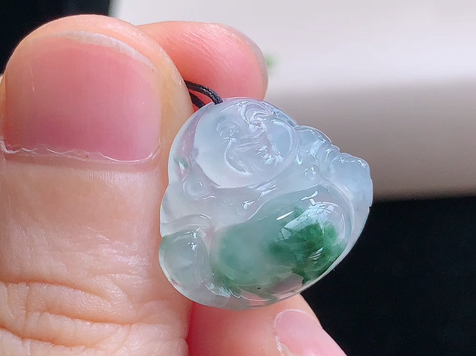 ️ 笑佛，尺寸20.0-17.5-6.0mm，包A附证书
