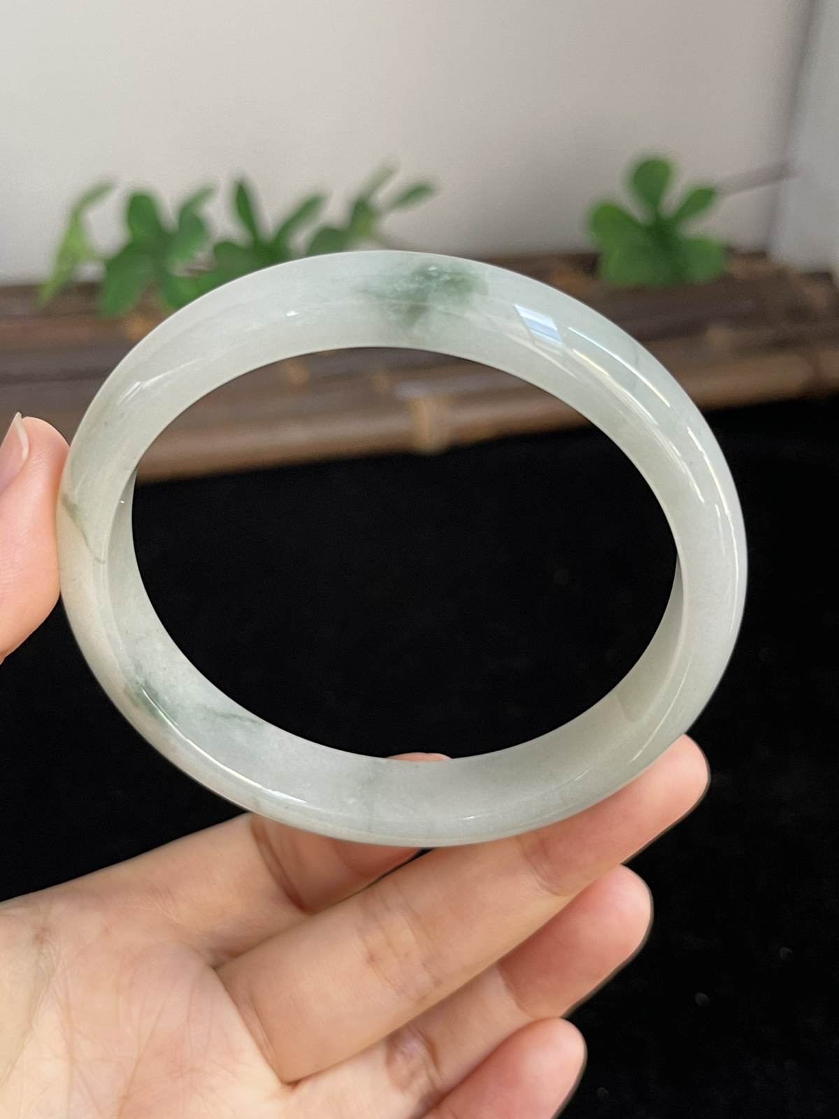 正圈61.6圈口，翡翠手镯