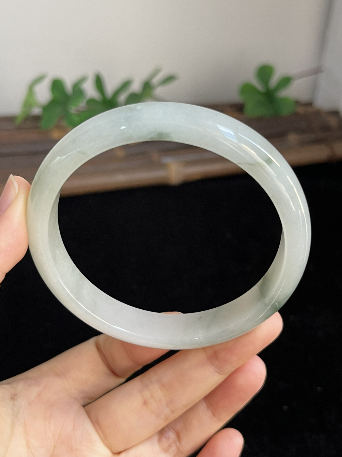正圈61.6圈口，翡翠手镯
