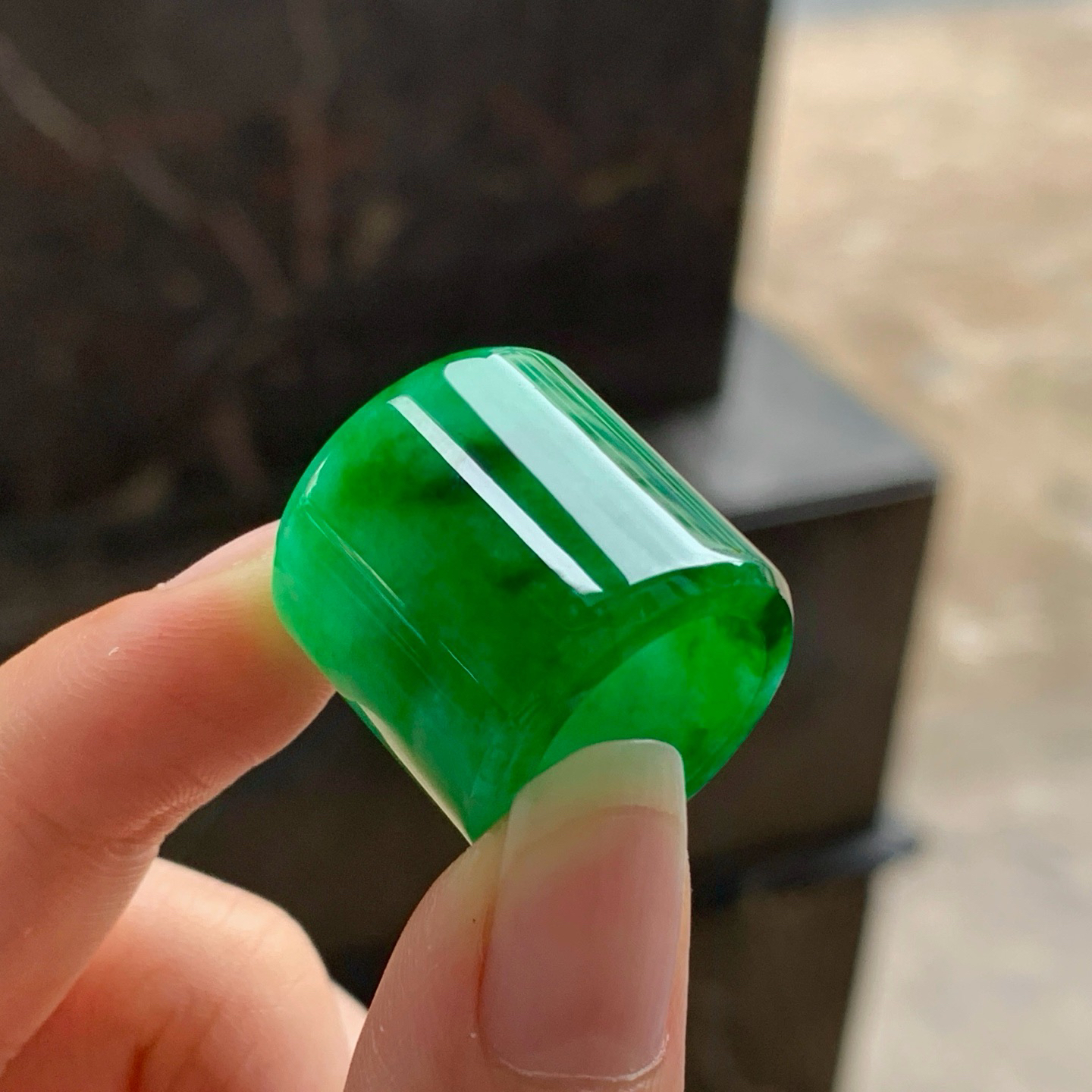 辣绿色路路通^_^鲜艳 浓郁