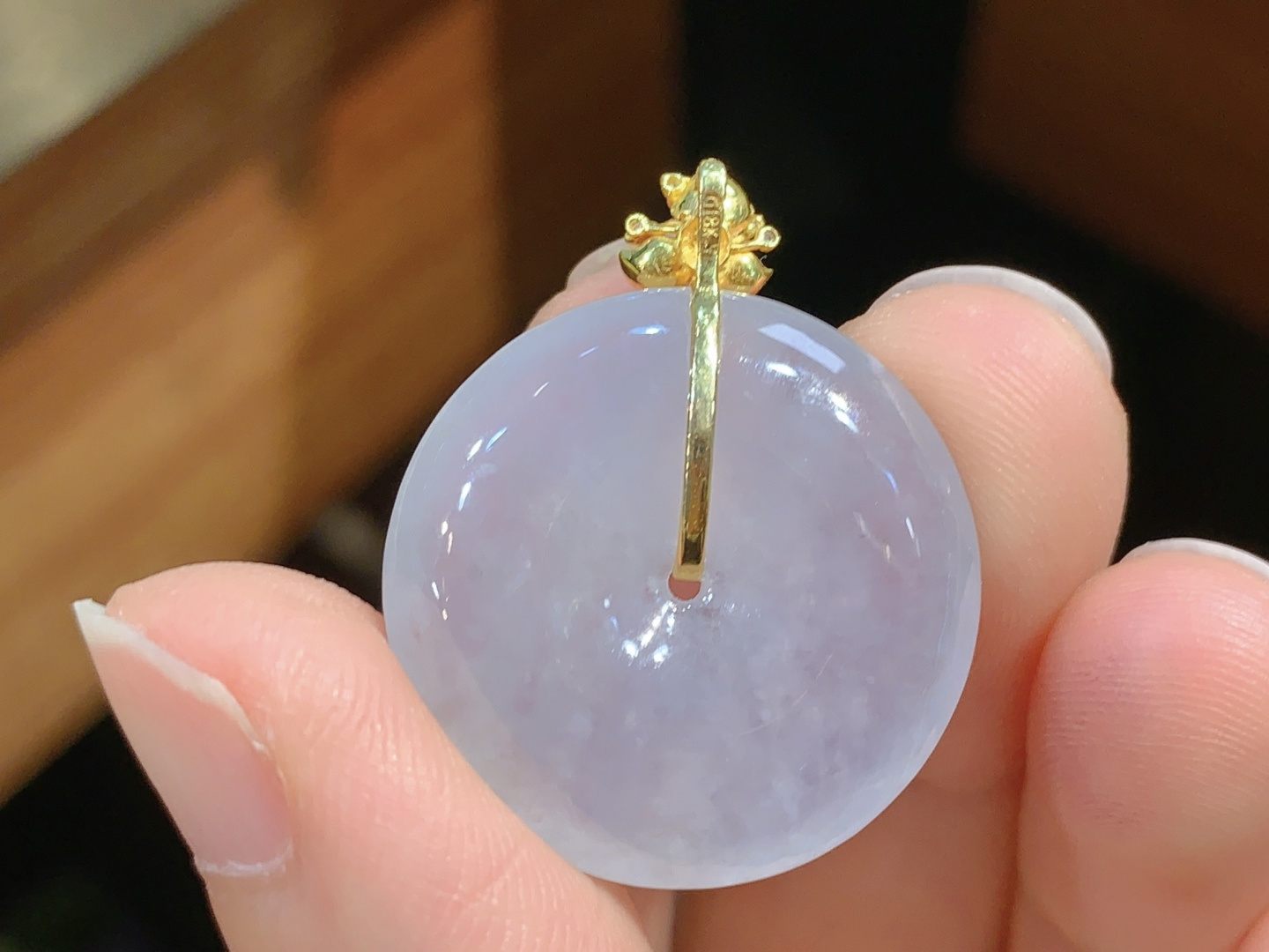 ️小清新系列~ 冰润平安扣吊坠，23.6-5.2