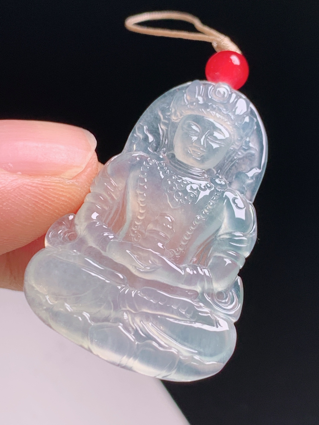 ️ 度母，通透纯净雕工精湛，庇佑安康福运绵长