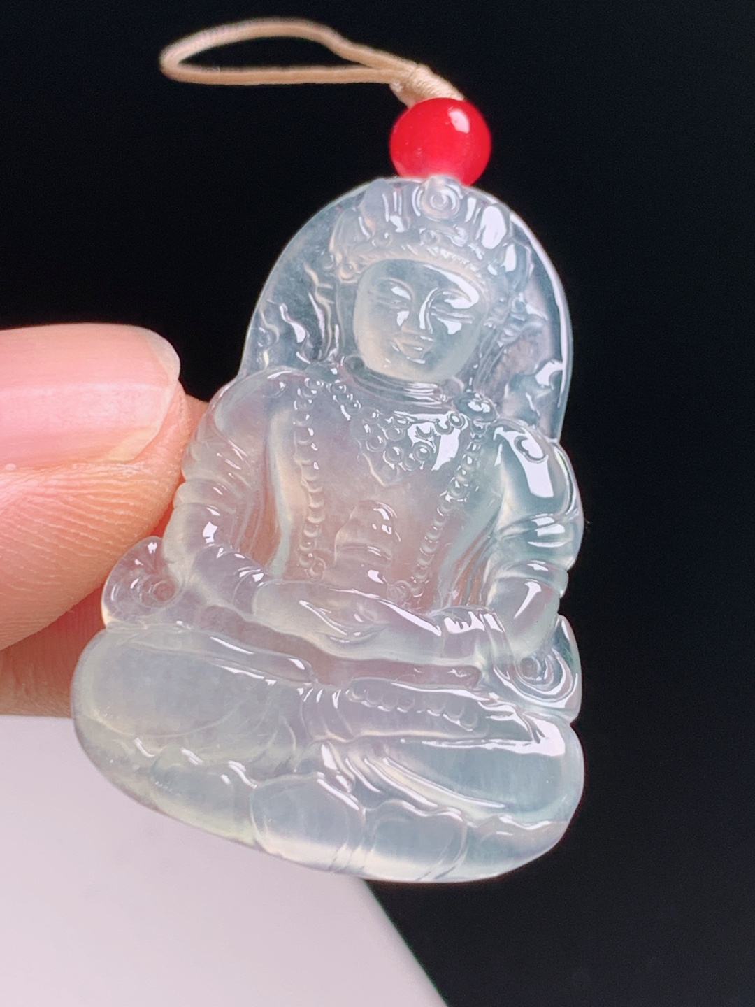 ️ 度母，通透纯净雕工精湛，庇佑安康福运绵长