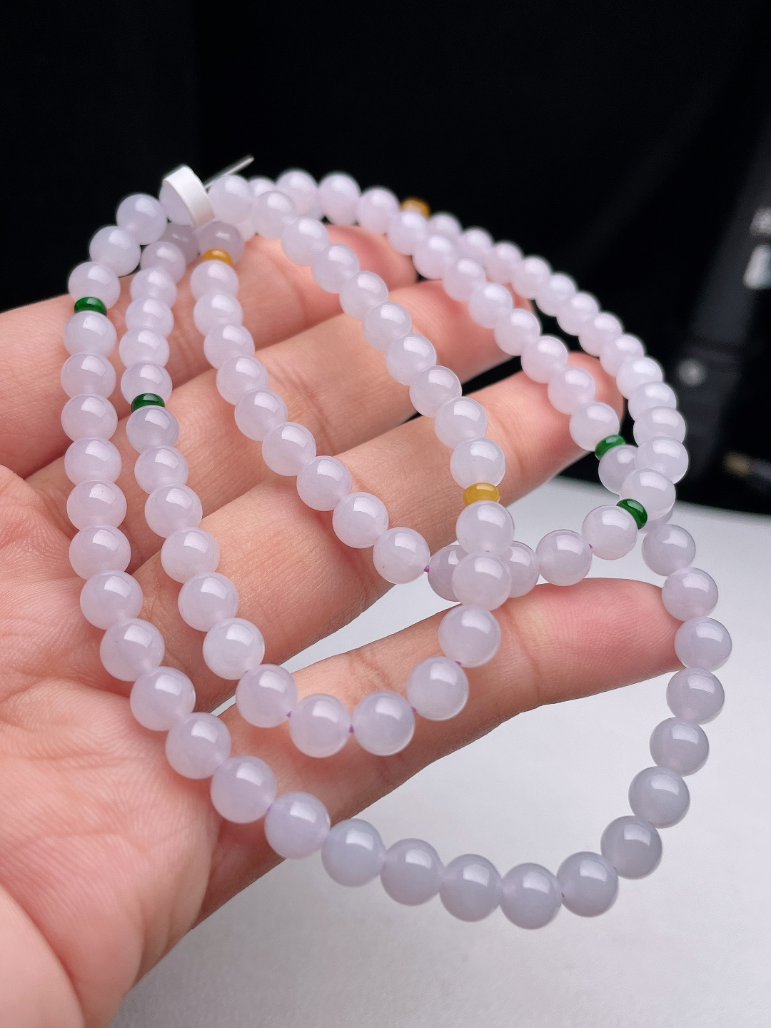 5.5mm冰紫项链
