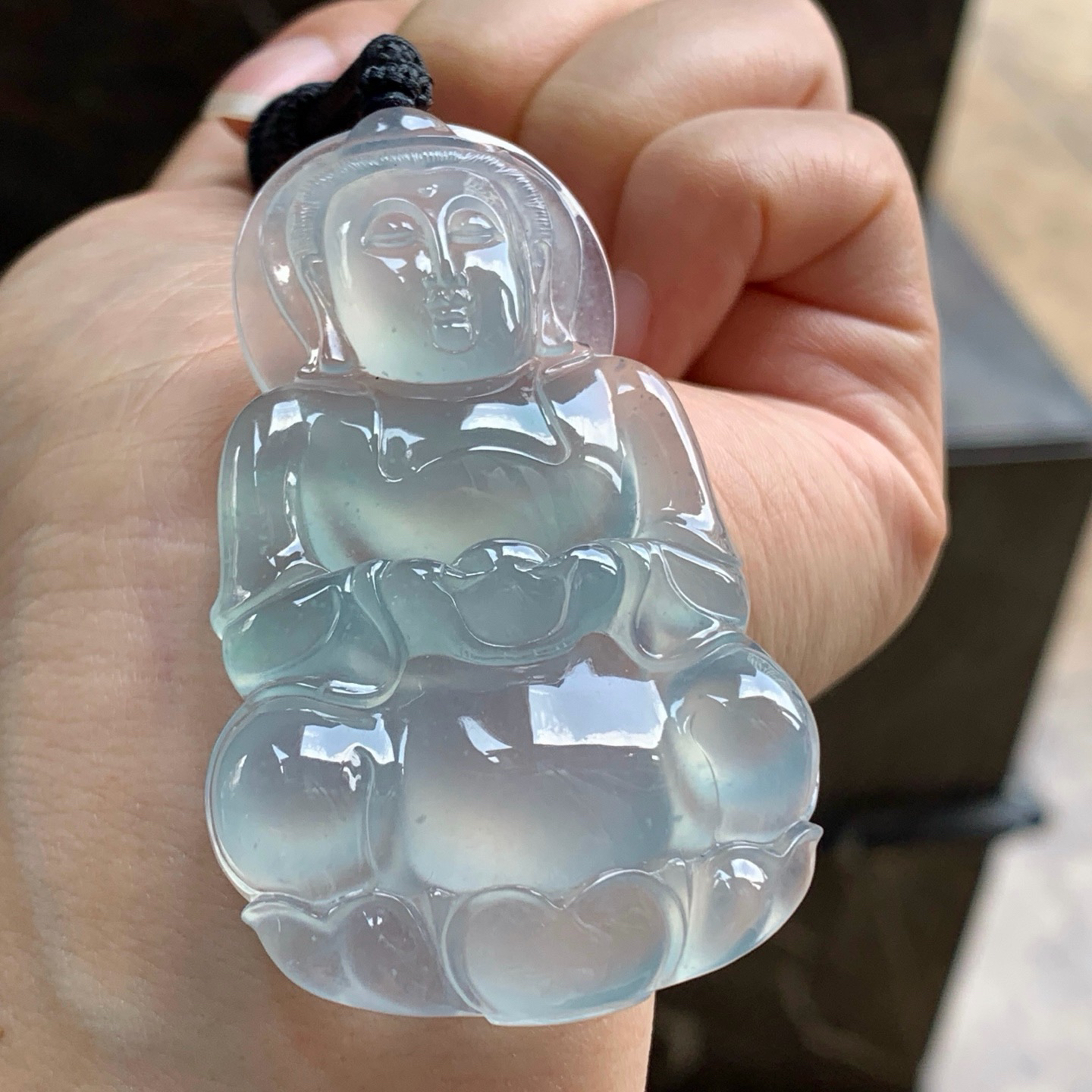冰蓝观音^_^正装 种水好