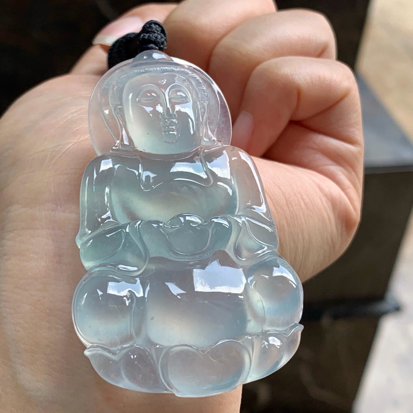 冰蓝观音^_^正装 种水好