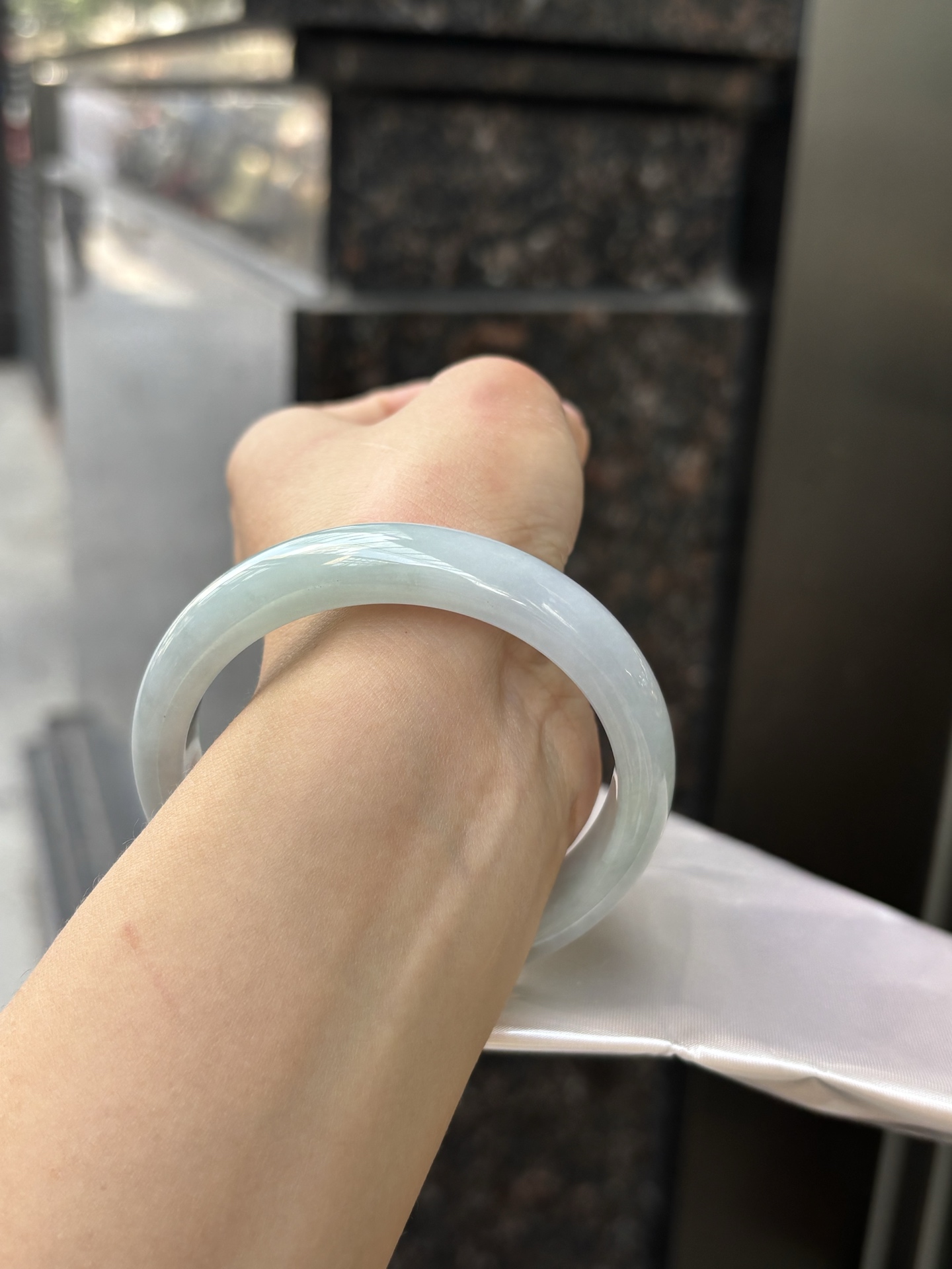 绿底正圈 58.4-11.9-7.8 0528-N839-1 打灯细纹