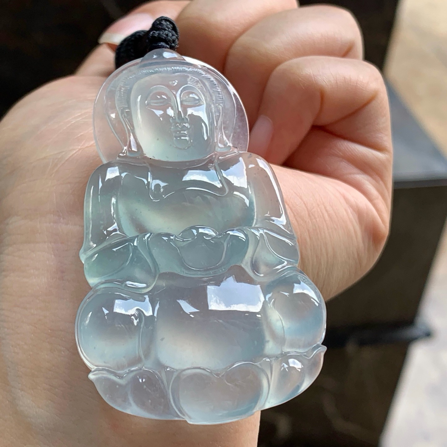 冰蓝观音^_^正装 种水好