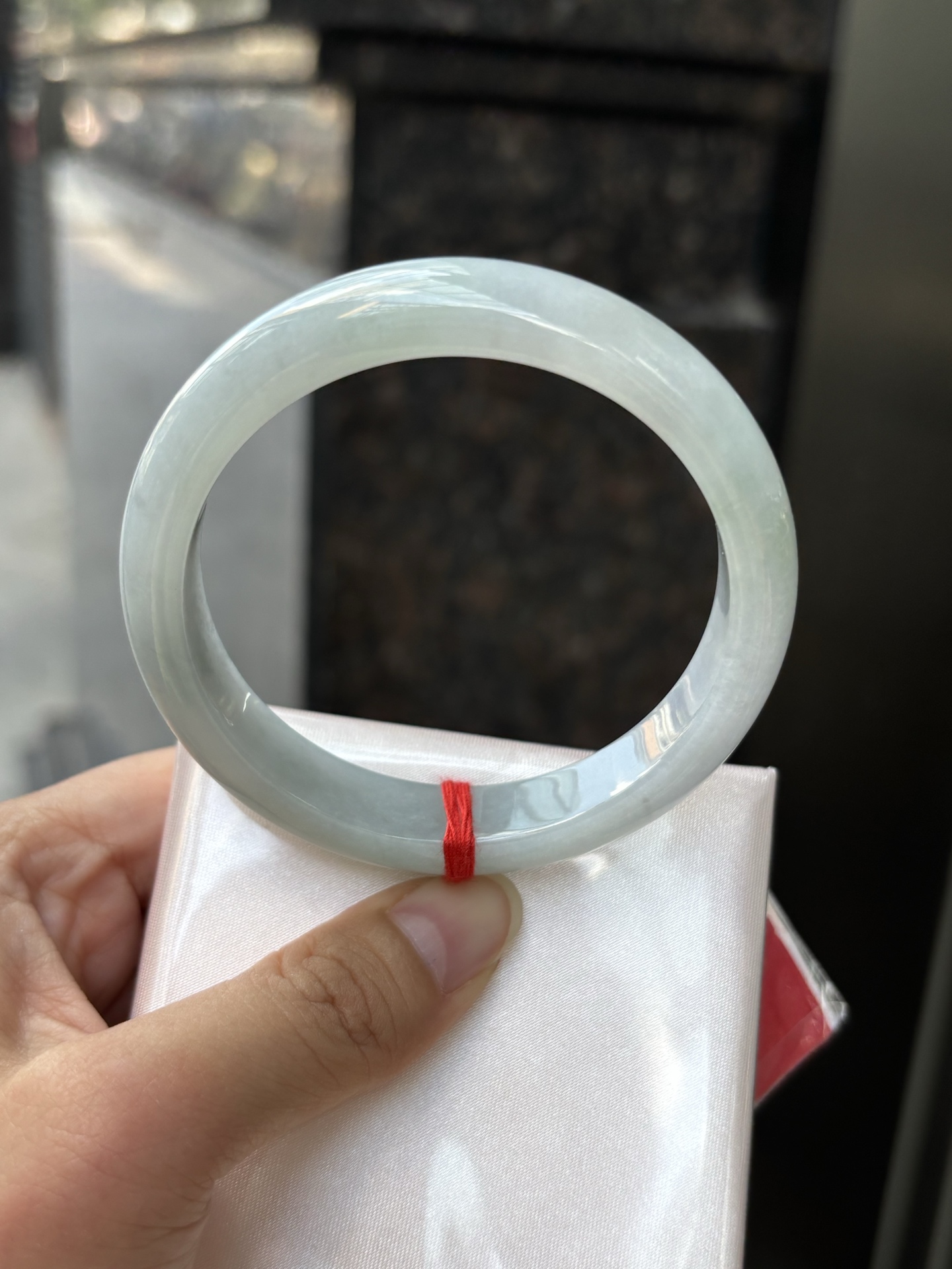 绿底正圈 58.4-11.9-7.8 0528-N839-1 打灯细纹