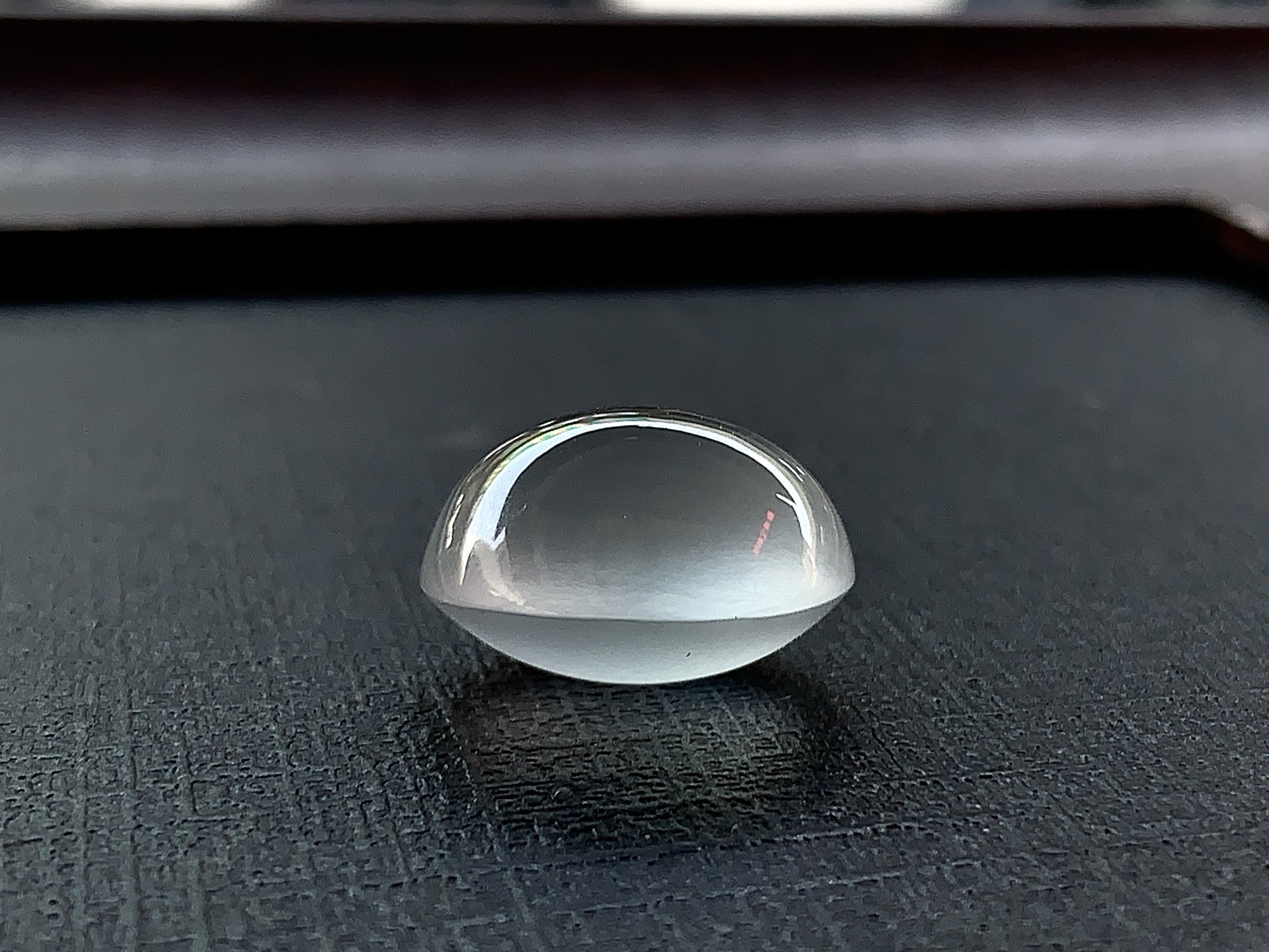 ️ 玻璃种蛋面，纯净通透，感十足。尺寸15×14×9.2