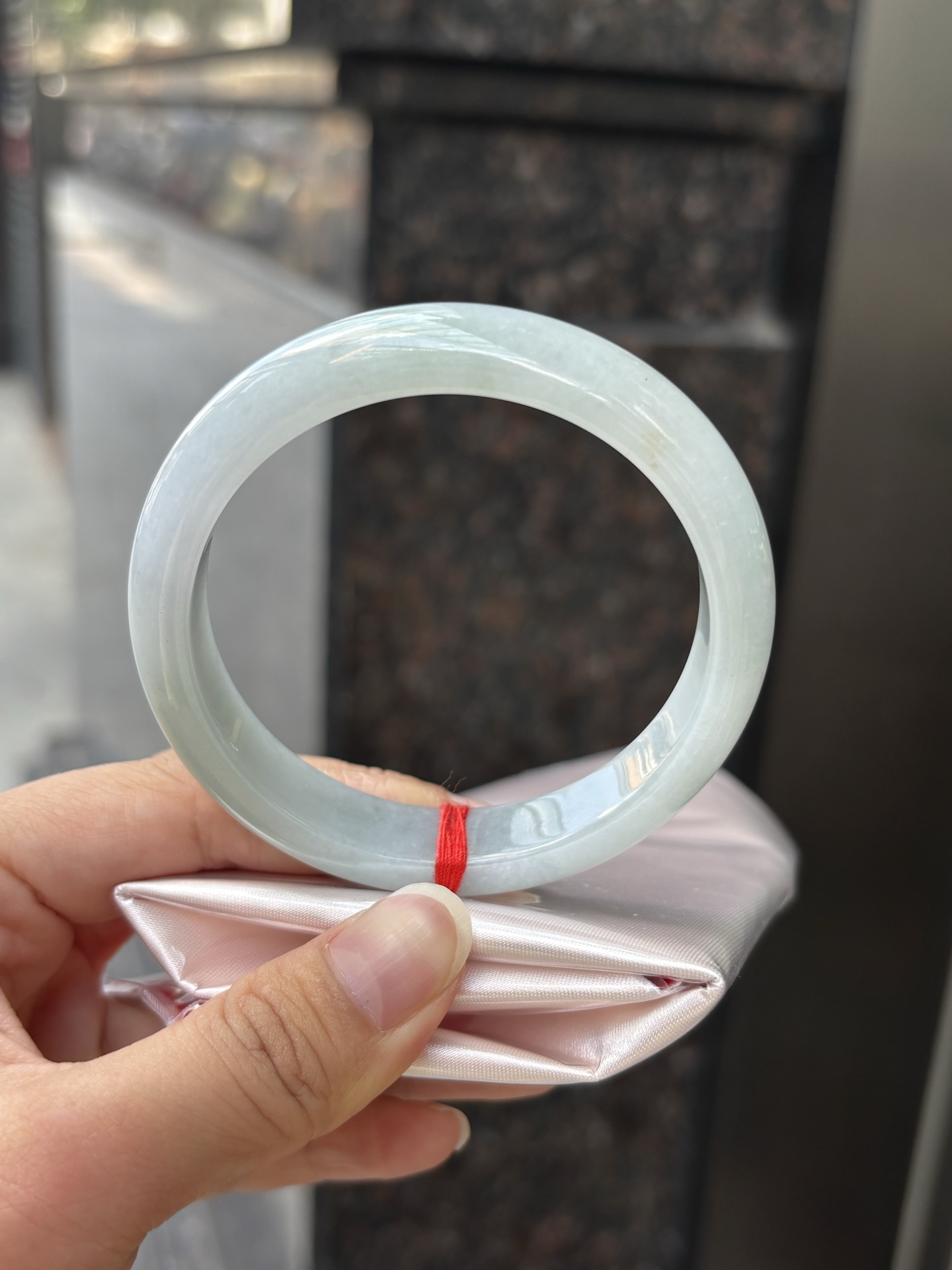 绿底正圈 58.4-11.9-7.8 0528-N839-1 打灯细纹