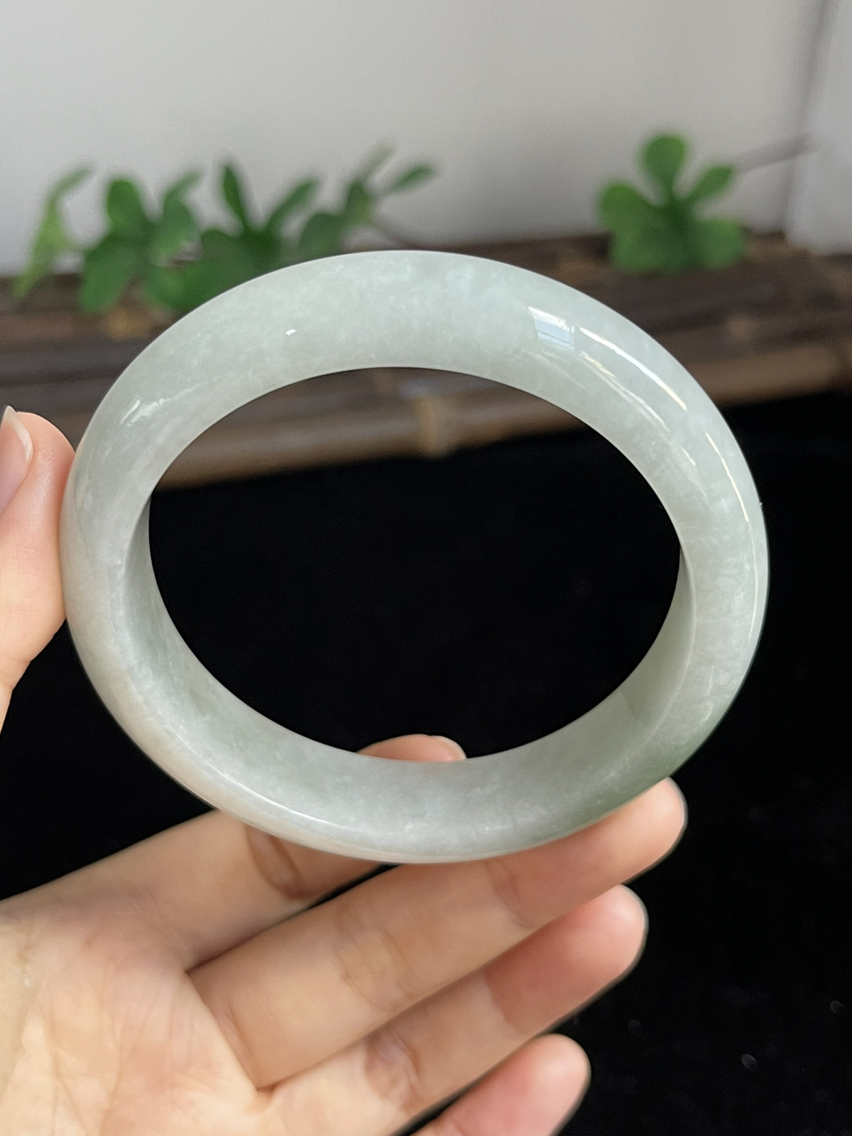正圈58.3圈口，翡翠手镯