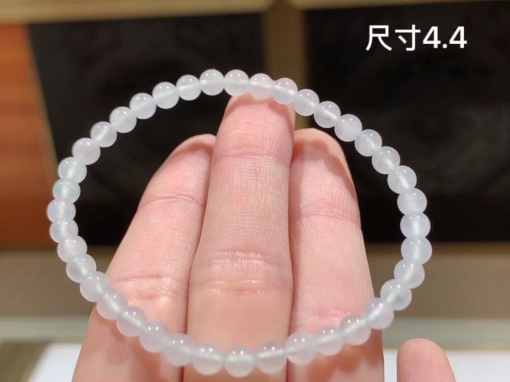 冰种手串  尺寸，4.4