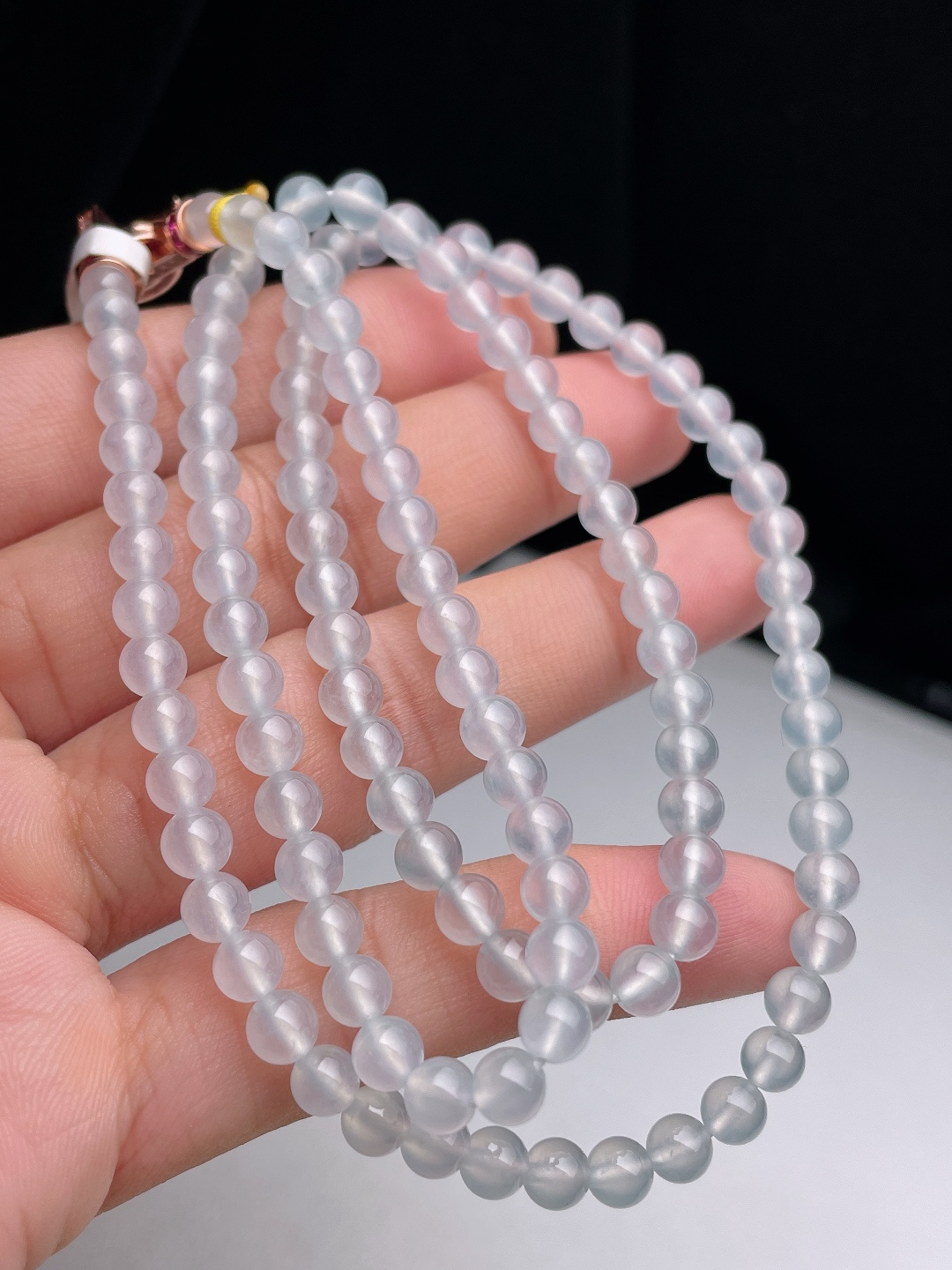 ️ 5mm118颗冰种项链 不议