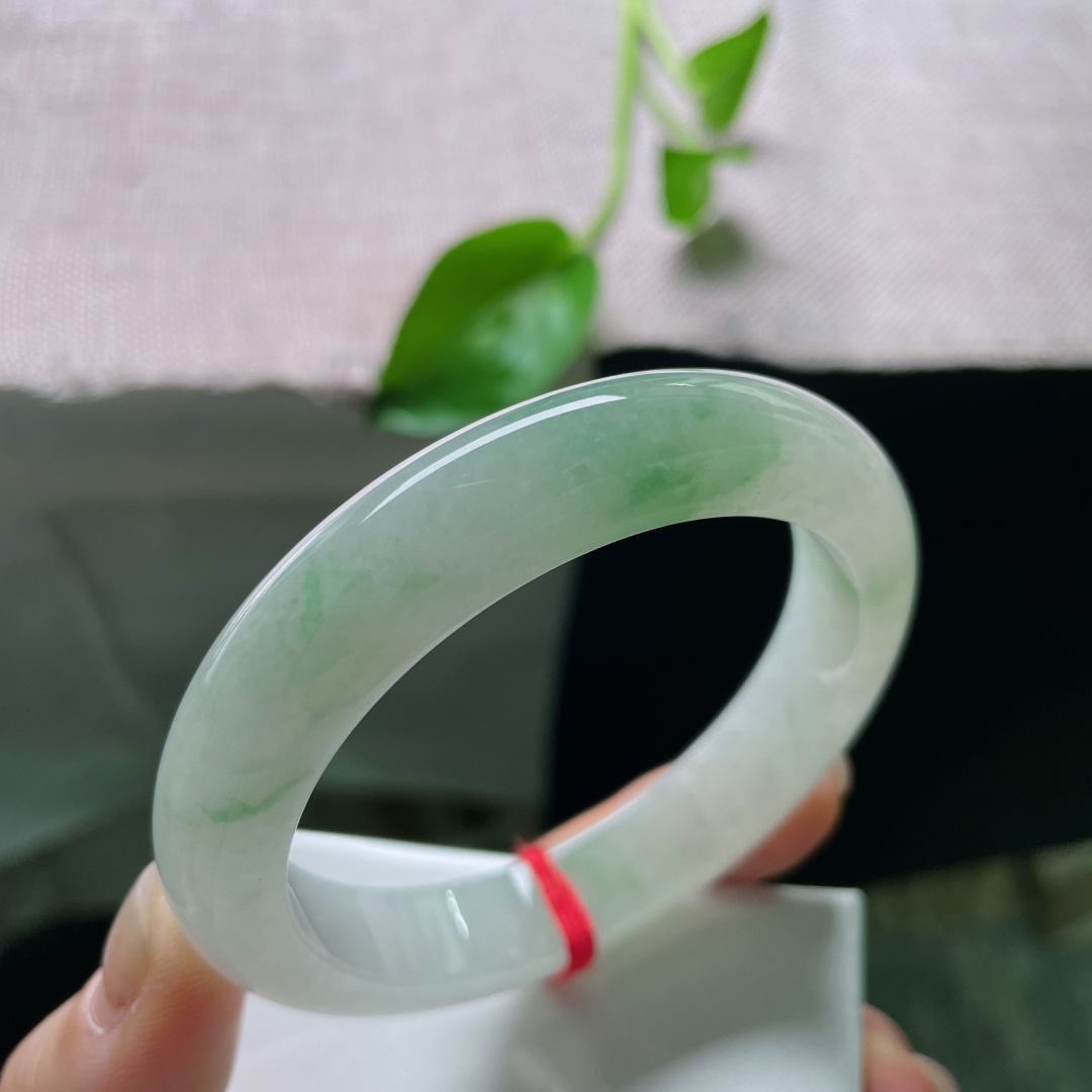 57/11.9/8.7，飘绿正圈，种老，不求满色倾城，只爱这几点灵动的飘花，棉线，ss50761a