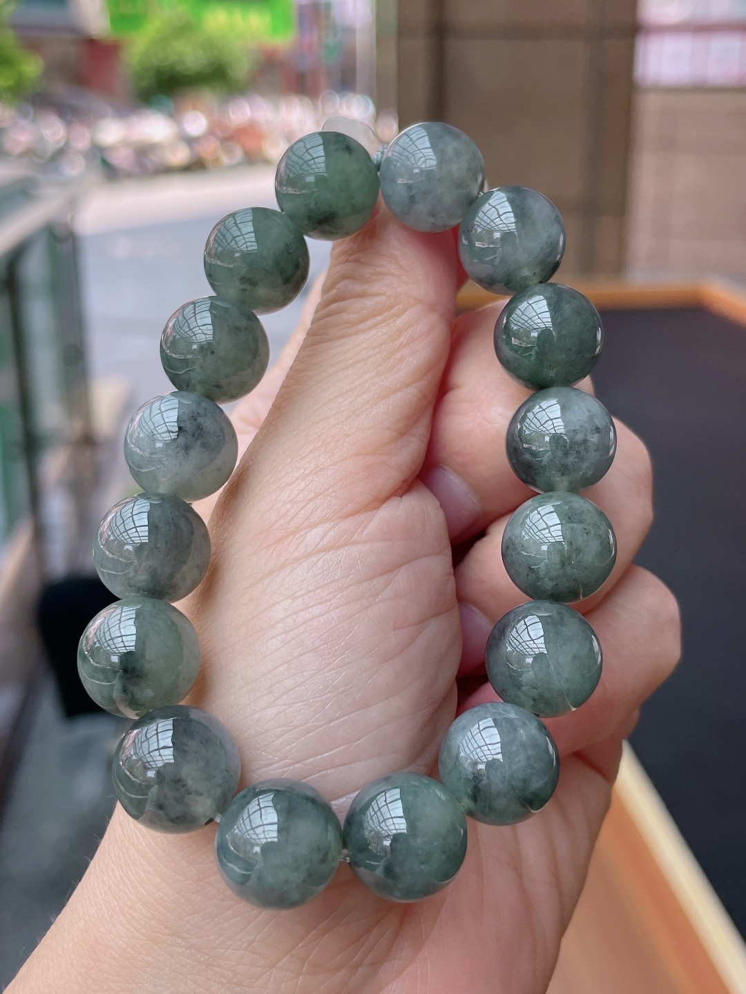 ️ 乌鸡手串 颗颗精选，珠圆玉润 尺寸：13