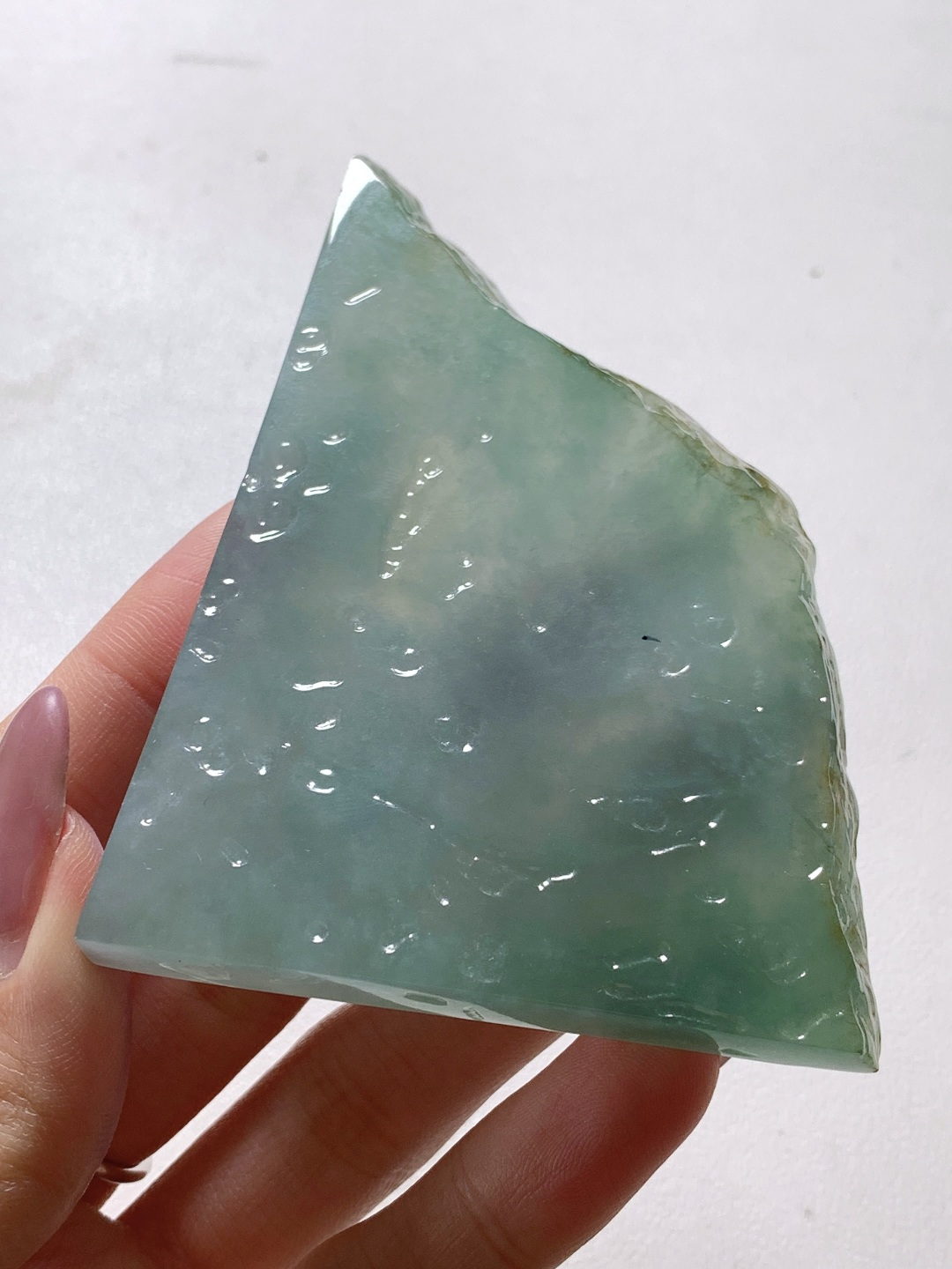 【材料】🫧 冰晴绿/牌子料/片料/板料/特色料【题材】可做牌子、人物、山水、动物、花件……等推荐参考