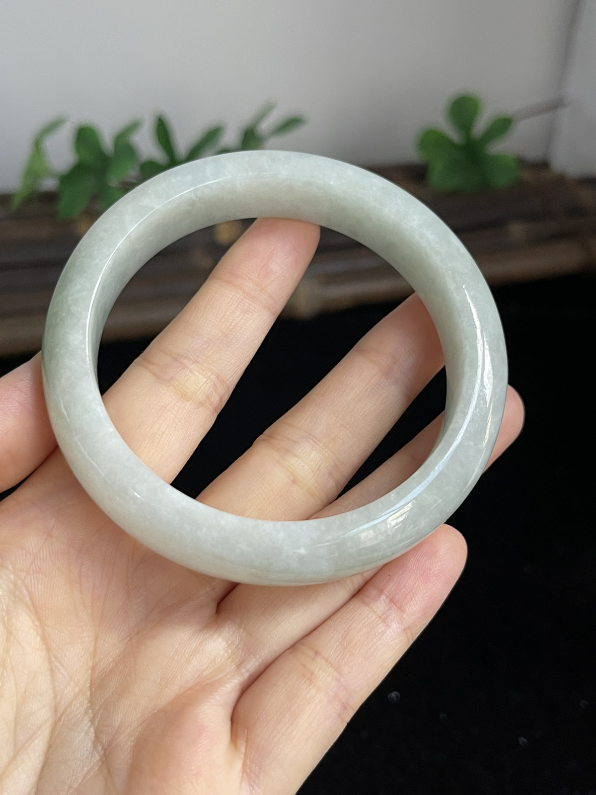 正圈58.3圈口，翡翠手镯