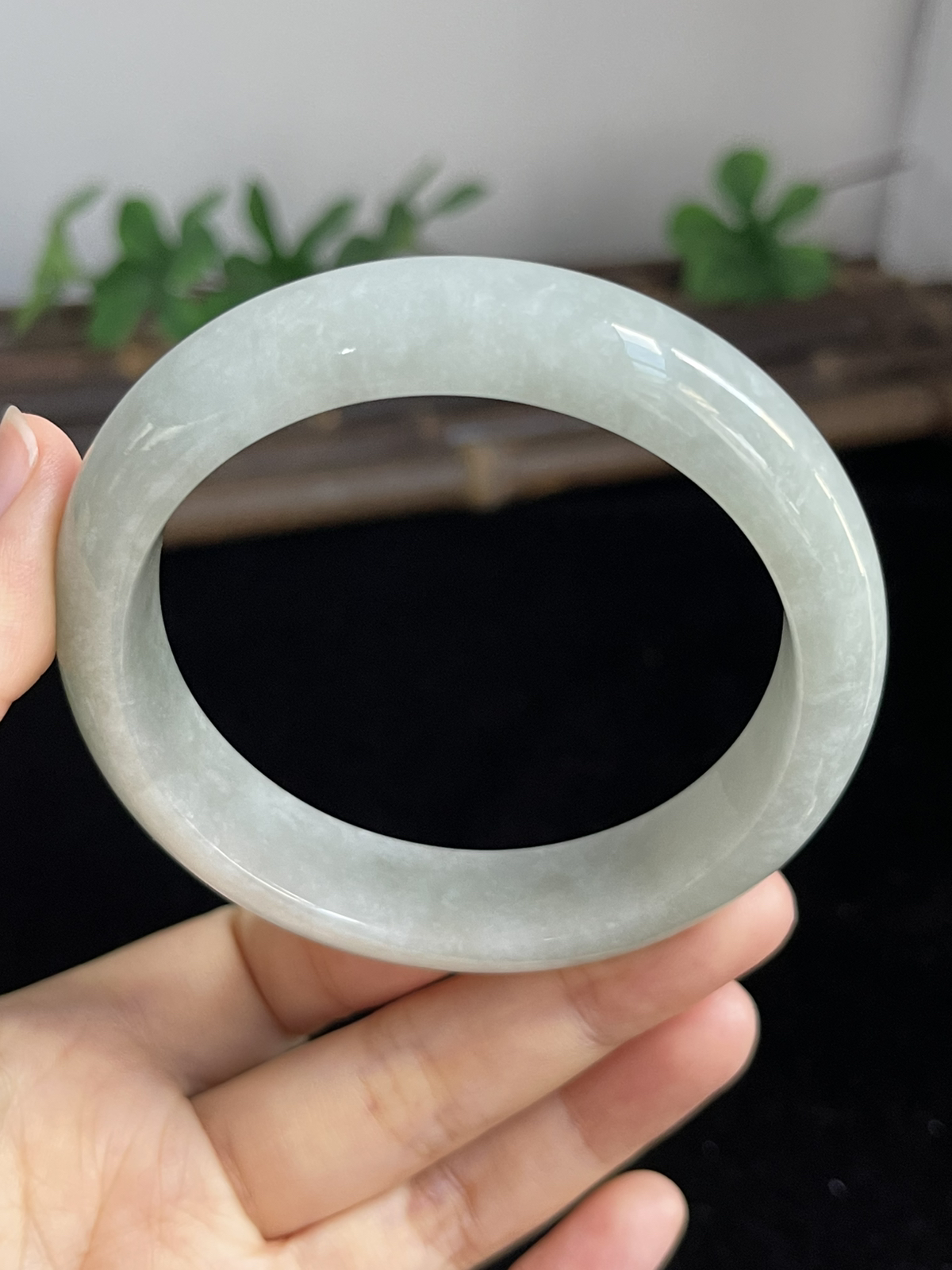 正圈58.3圈口，翡翠手镯