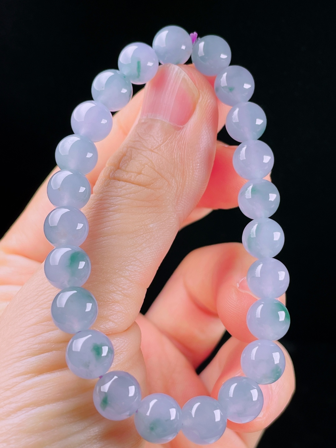 ️手串，老种起光，细底通透，尺寸：8mm0529