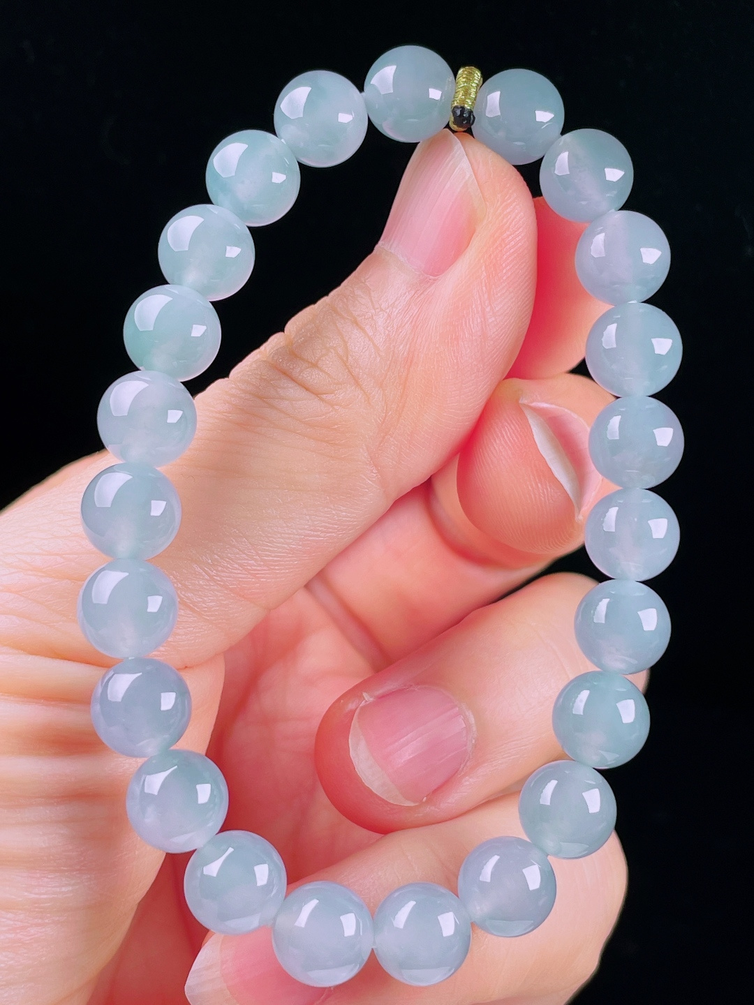 ️冰紫手串，老种起光，细底通透，尺寸：8.3mm0529