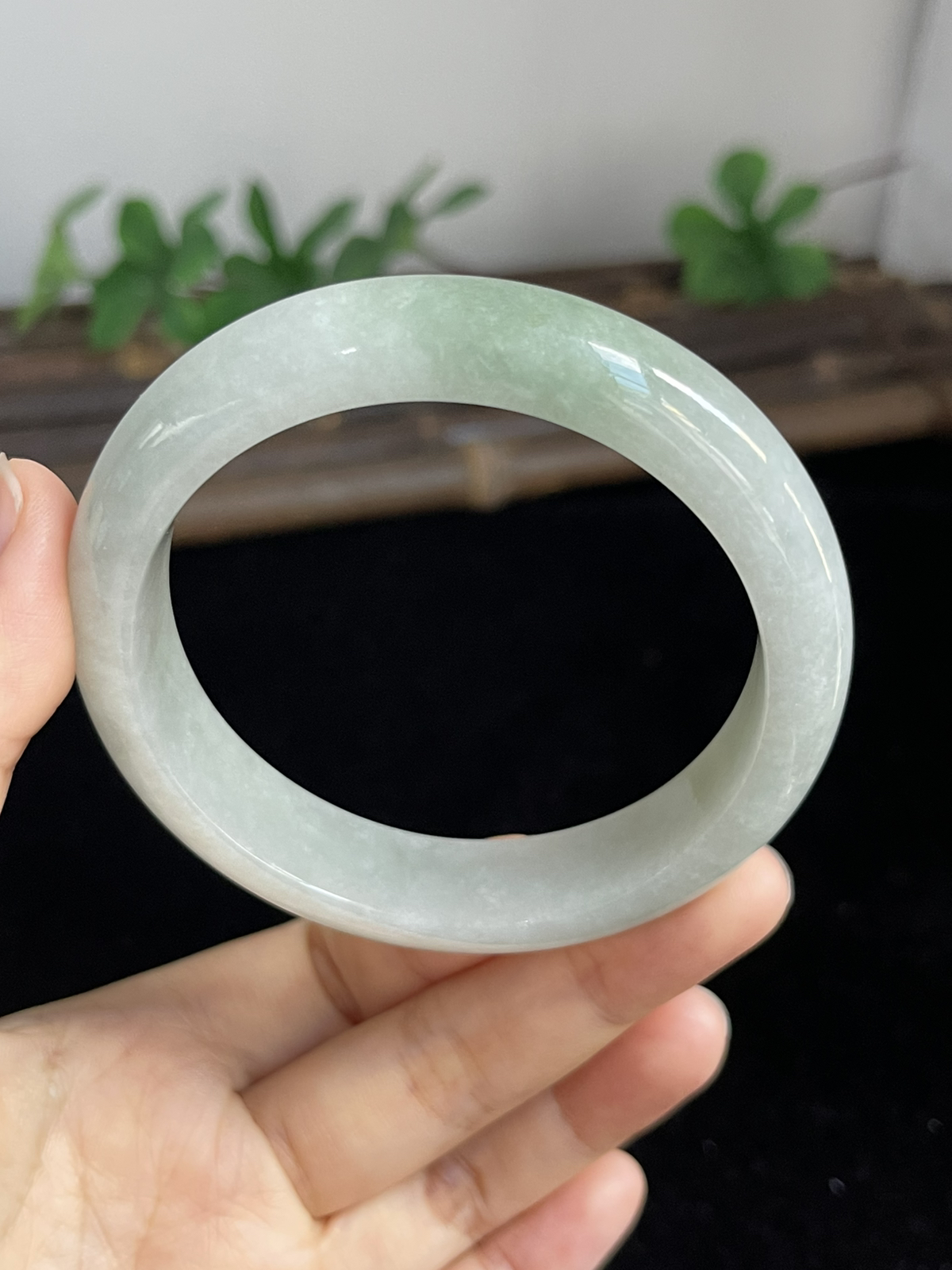 正圈58.3圈口，翡翠手镯