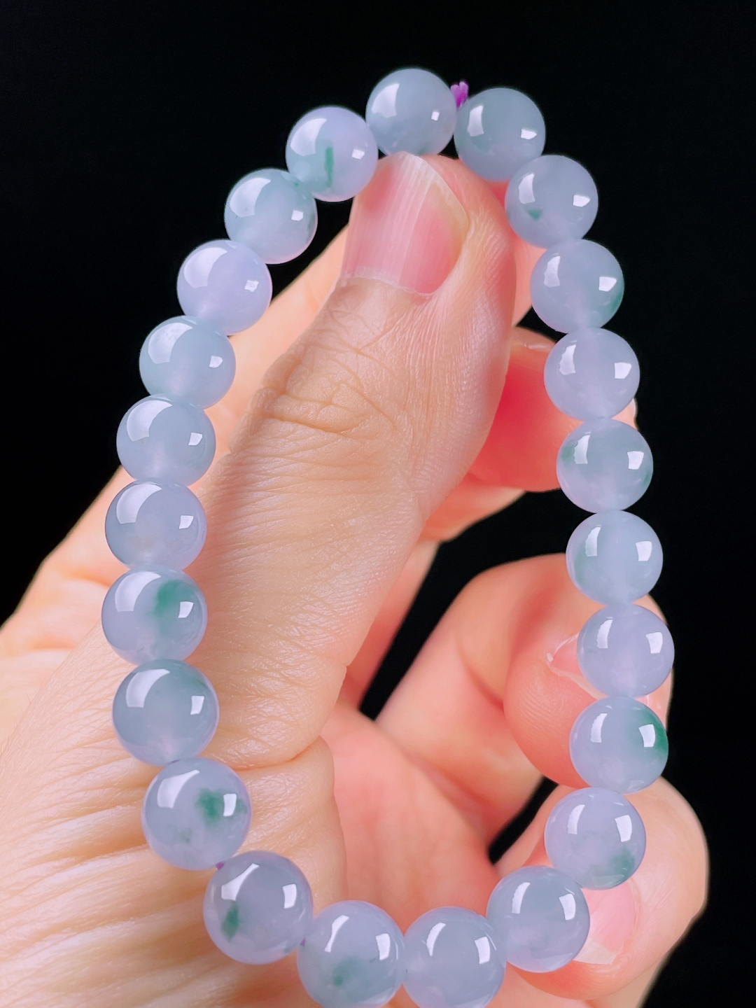 ️手串，老种起光，细底通透，尺寸：8mm0529