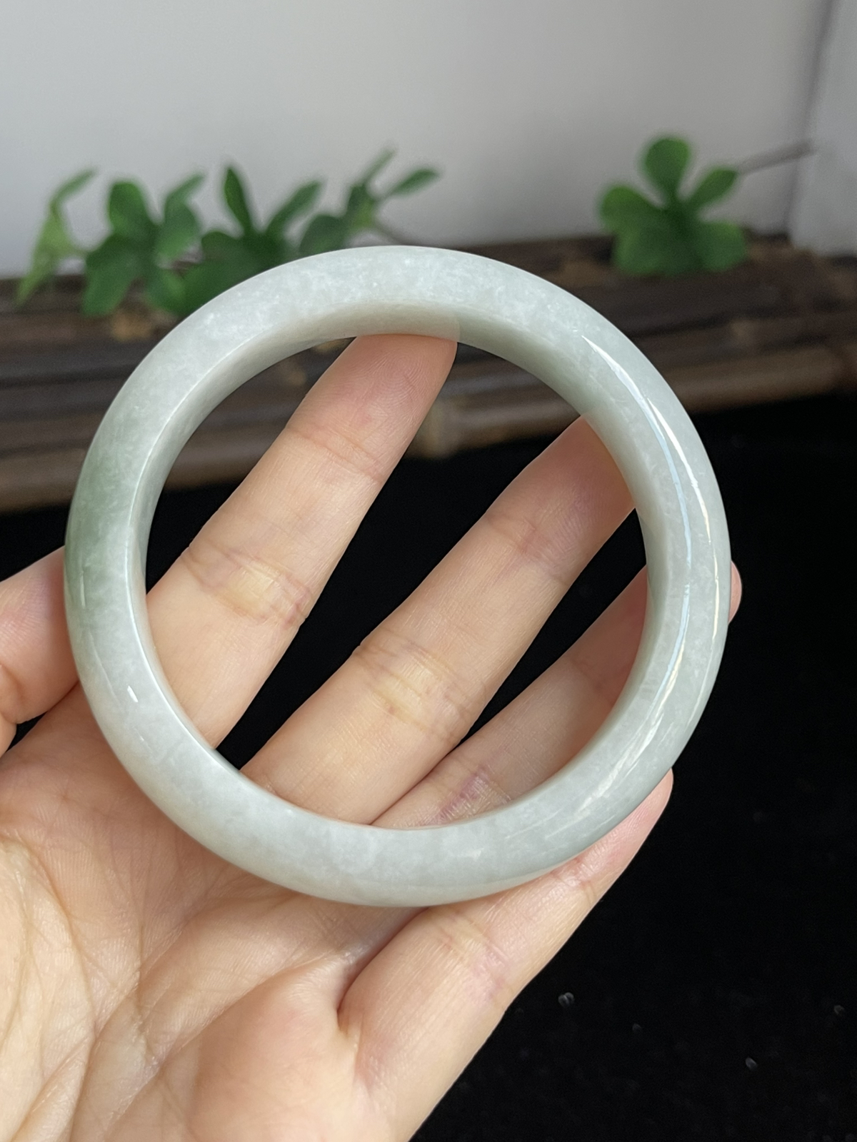 正圈58.3圈口，翡翠手镯