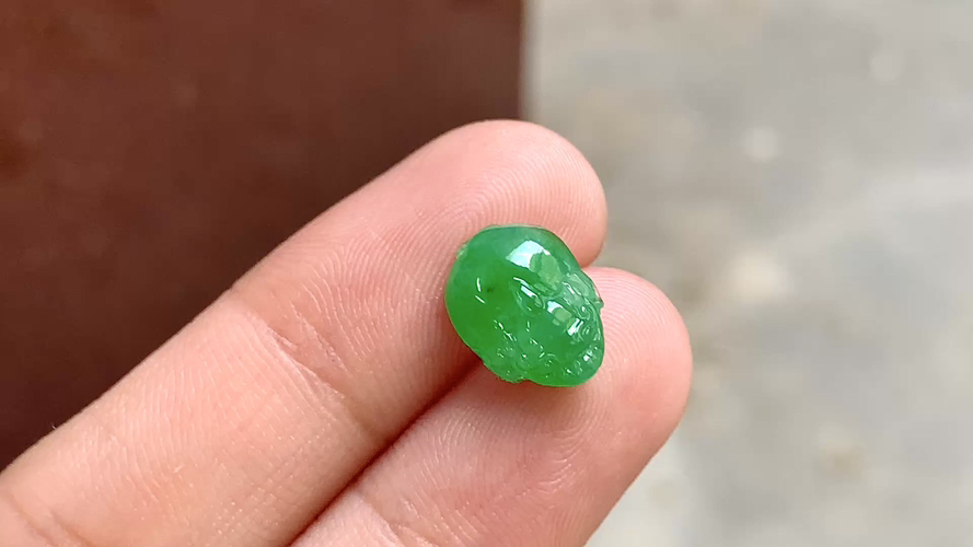 ️ 满色金蟾 12*8.8*3.8 完整