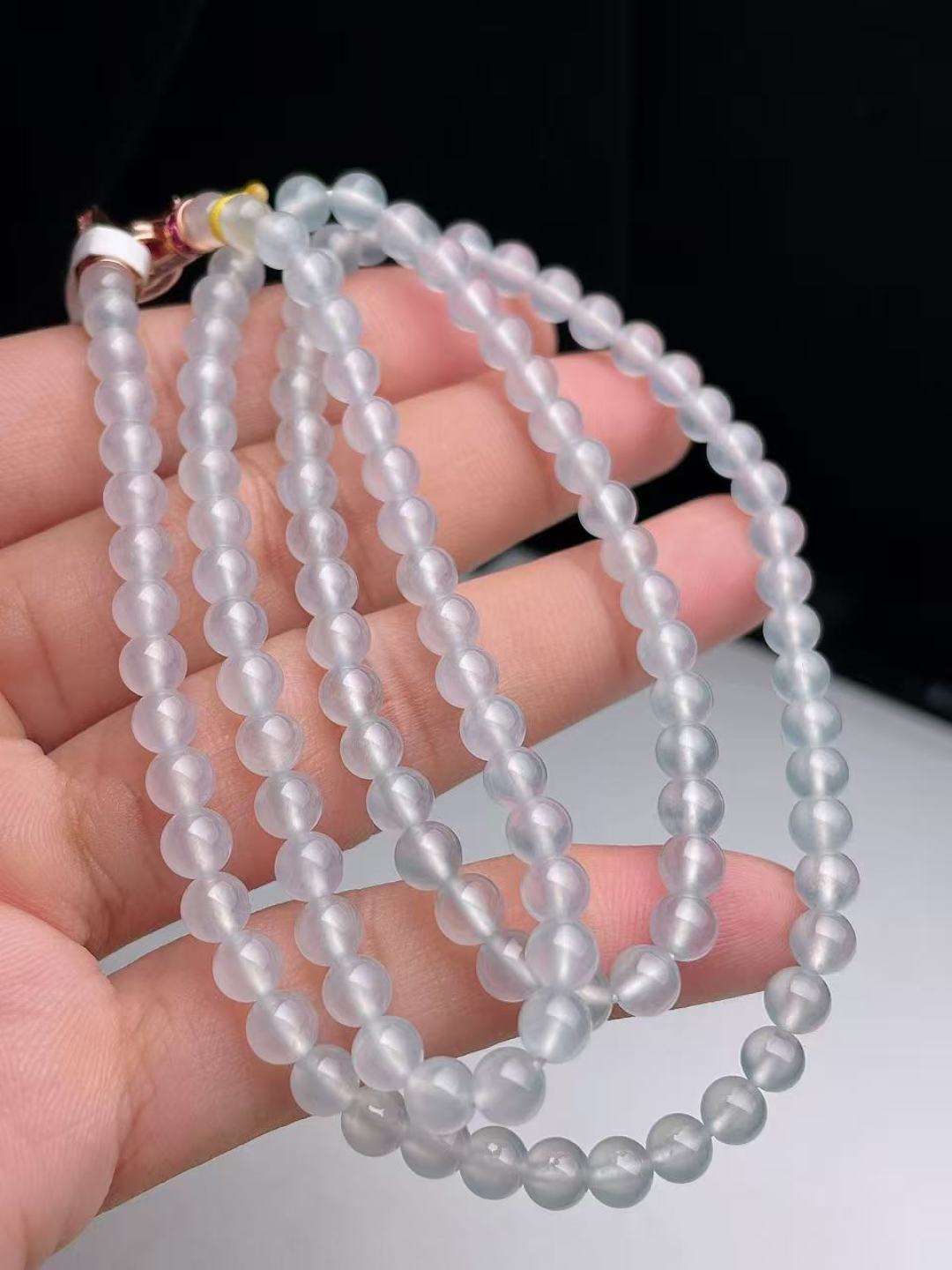 ️ 5mm118颗冰种项链 不议