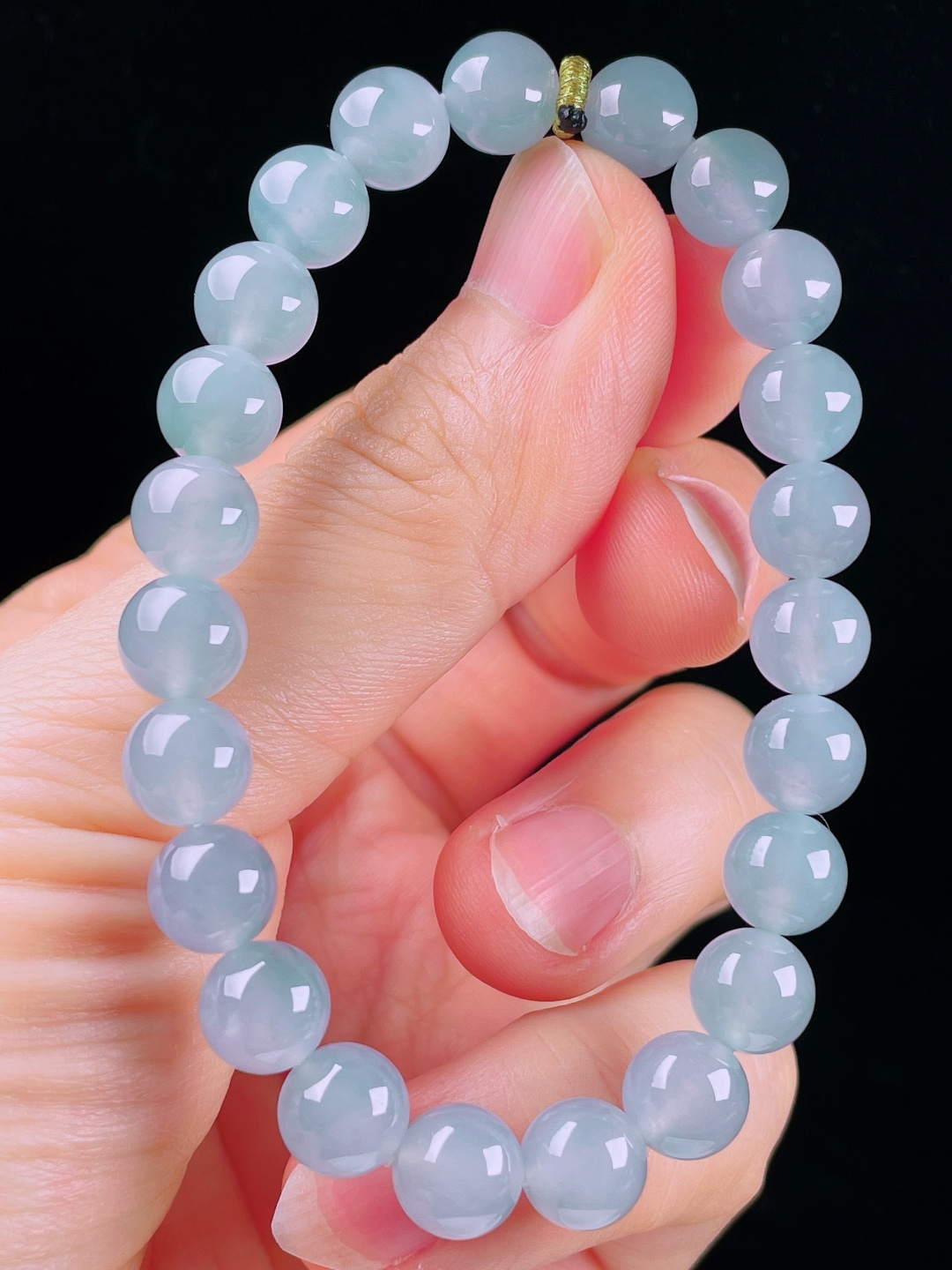 ️冰紫手串，老种起光，细底通透，尺寸：8.3mm0529