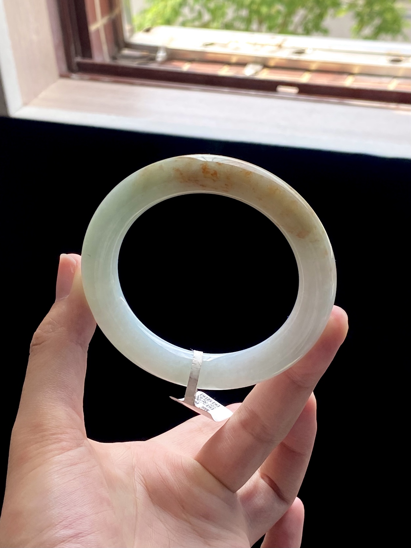 桂花糕红翡洒金圆条成品 HYY-5160 ⭕️57-11.5-11.3