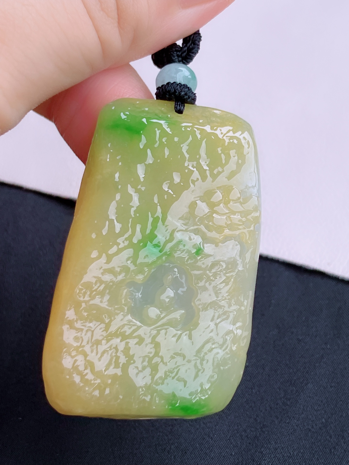 三彩悟道，意境美，尺寸51/31/9.8/自然光实拍