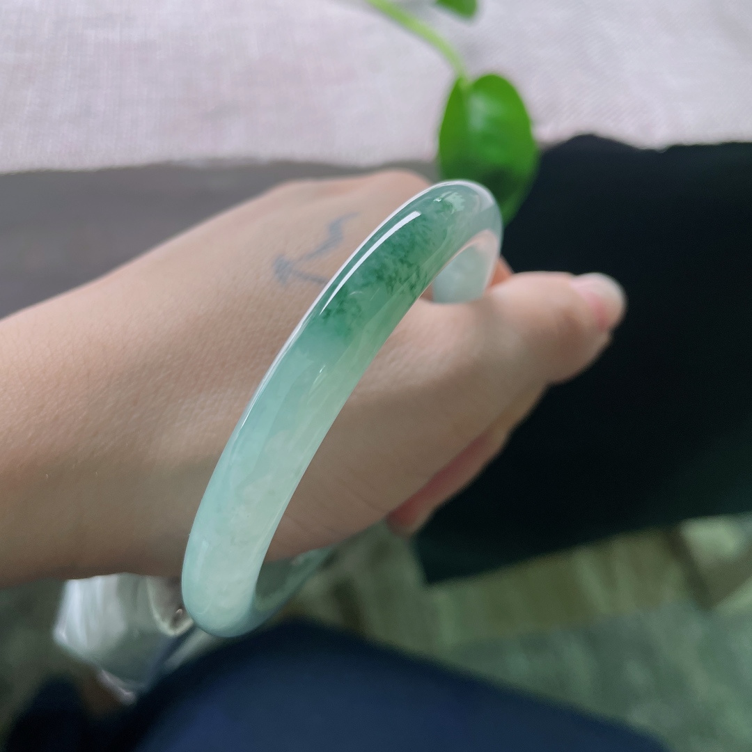 飘花圆条，花开富贵，温润如玉，种老，东方韵味，有棉线，ss55093a
