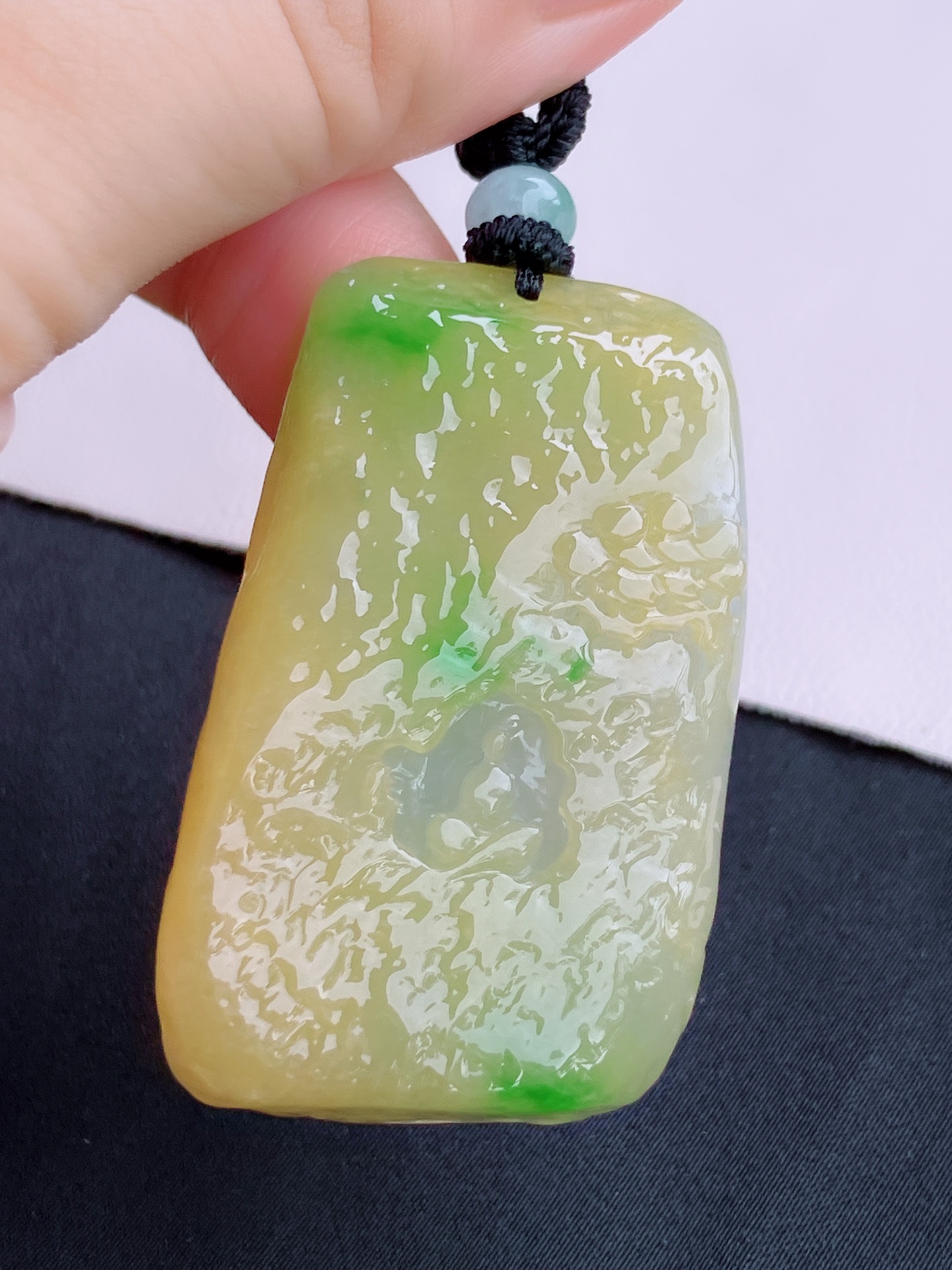 三彩悟道，意境美，尺寸51/31/9.8/自然光实拍