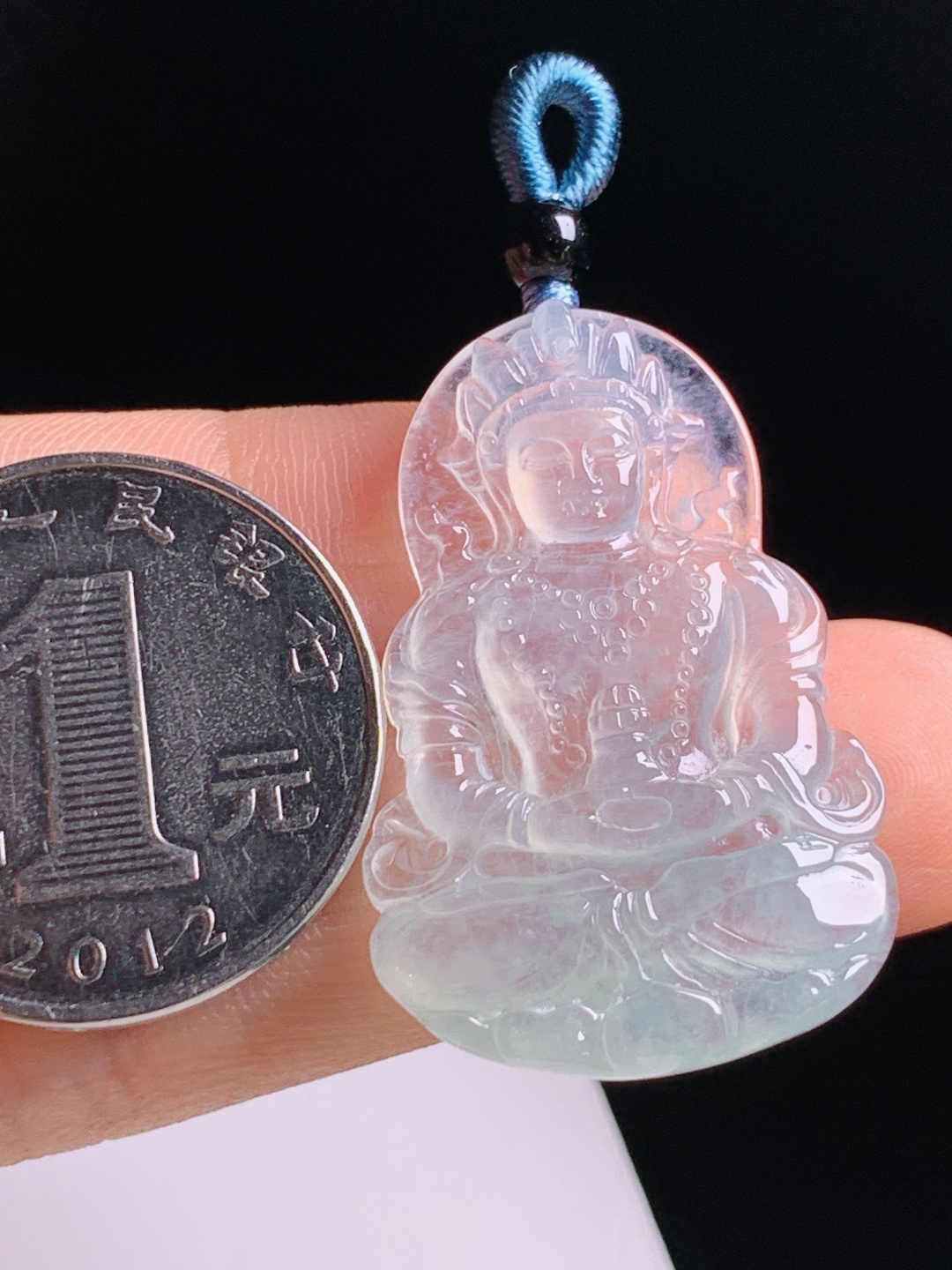 冰种挂件，通透起莹，庇佑安康顺遂无忧