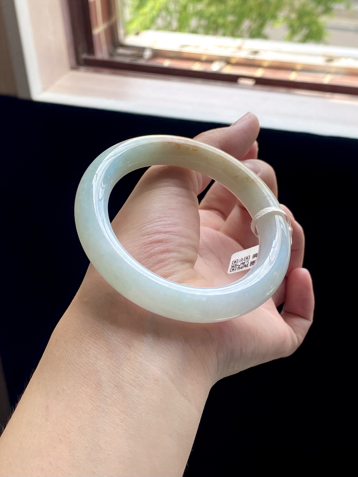 桂花糕红翡洒金圆条成品 HYY-5160 ⭕️57-11.5-11.3