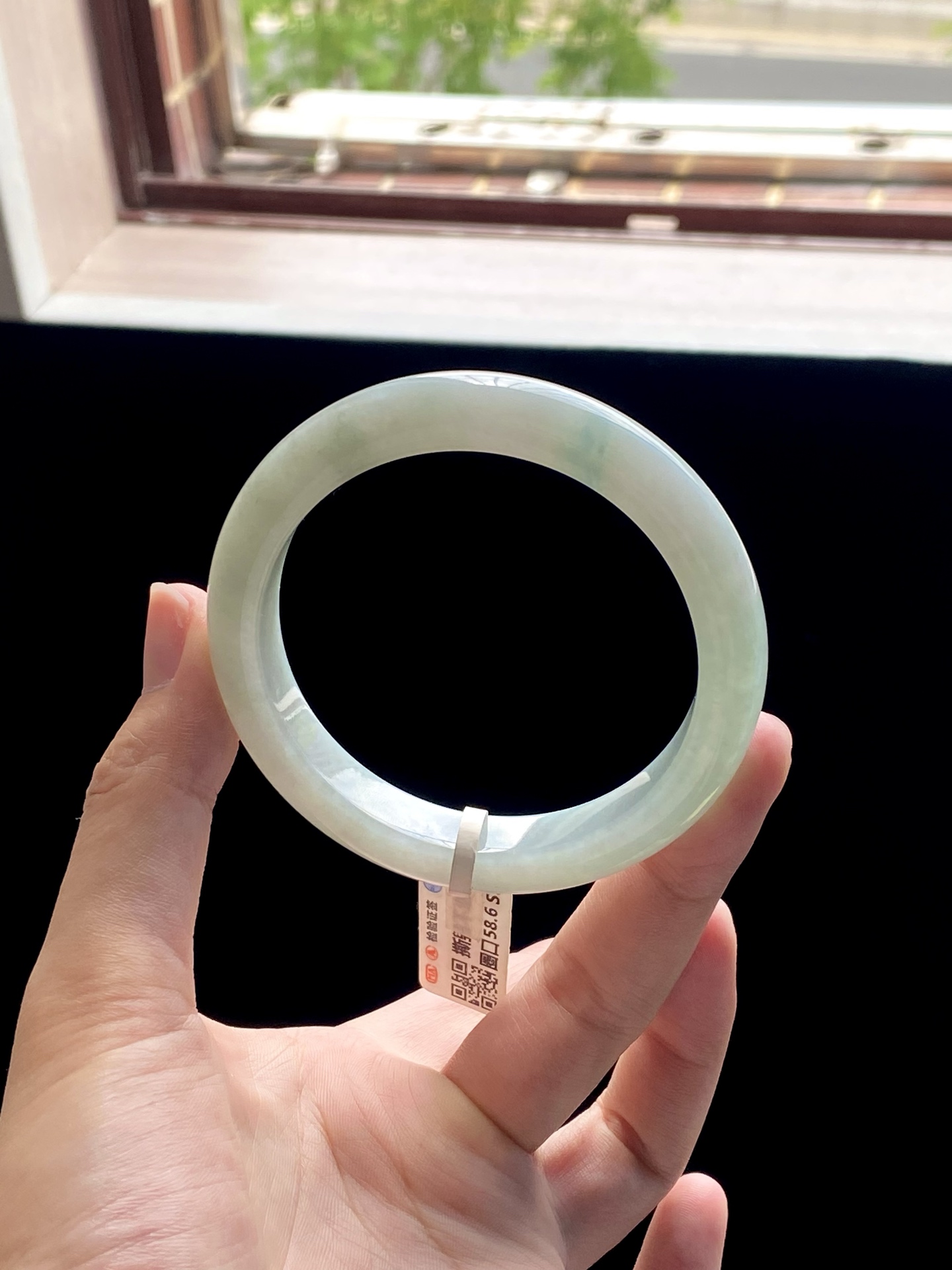 大圈口晴蓝底正圈成品 G602-6 ⭕️59-11.3-9