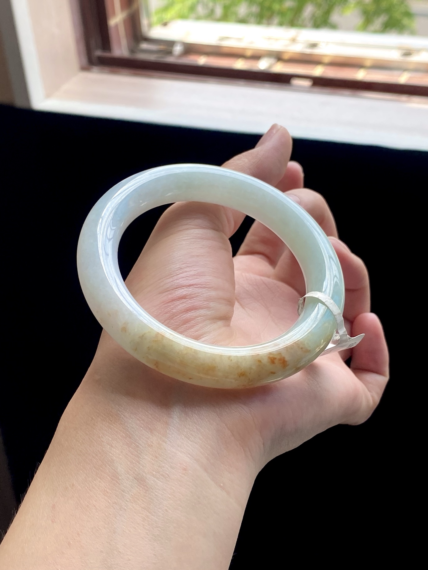 桂花糕红翡洒金圆条成品 HYY-5160 ⭕️57-11.5-11.3