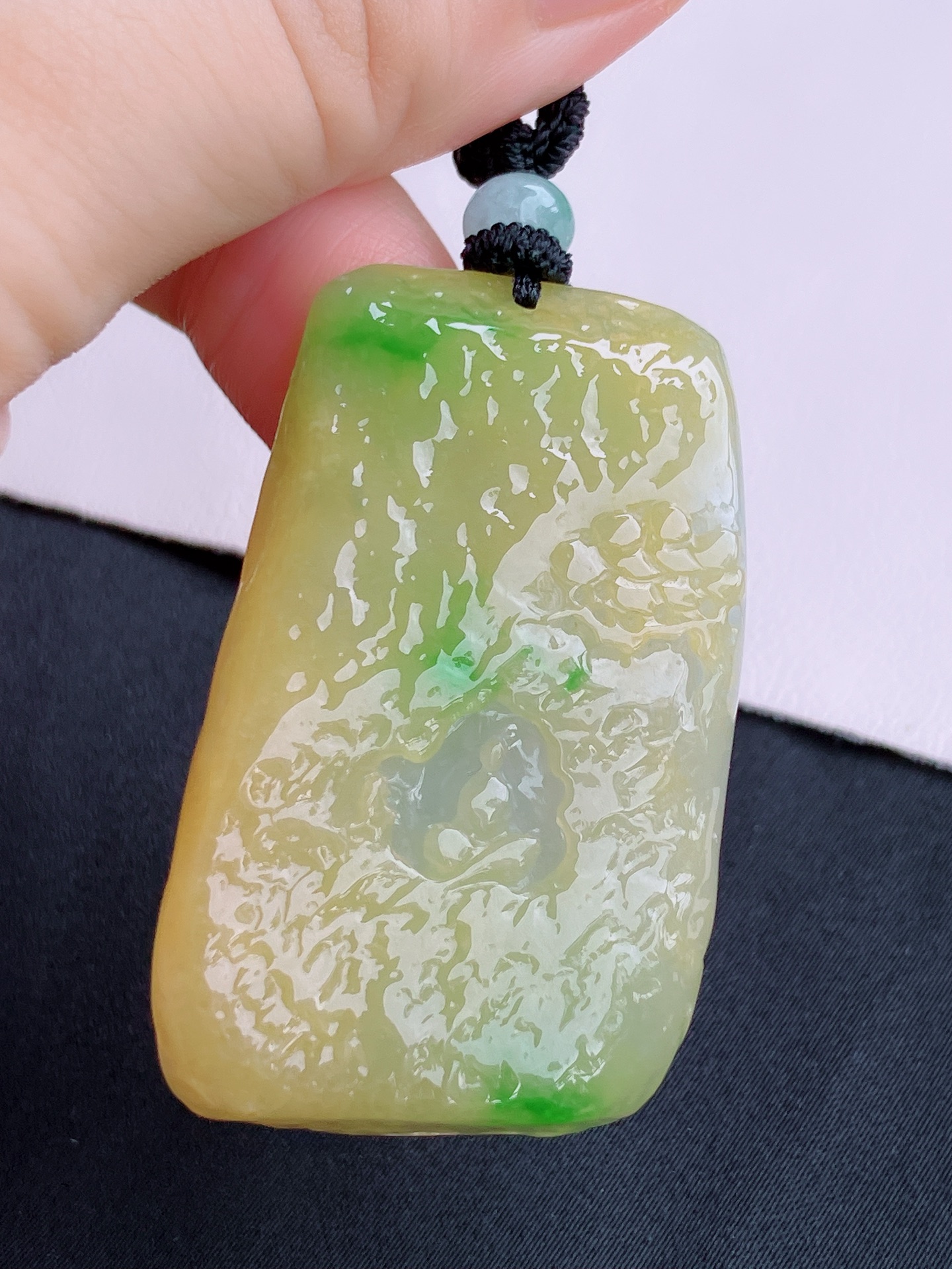 三彩悟道，意境美，尺寸51/31/9.8/自然光实拍