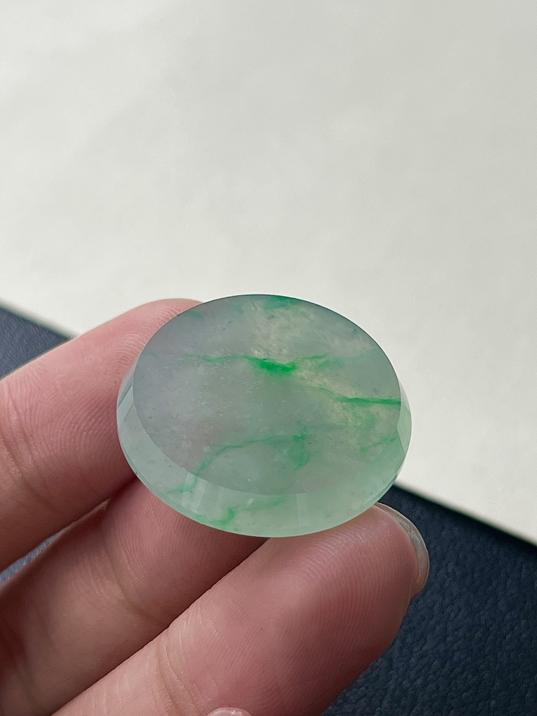 ️【平钱】飘花灵动，种老细腻形体佳尺寸：24.9*3.9 ,b5530