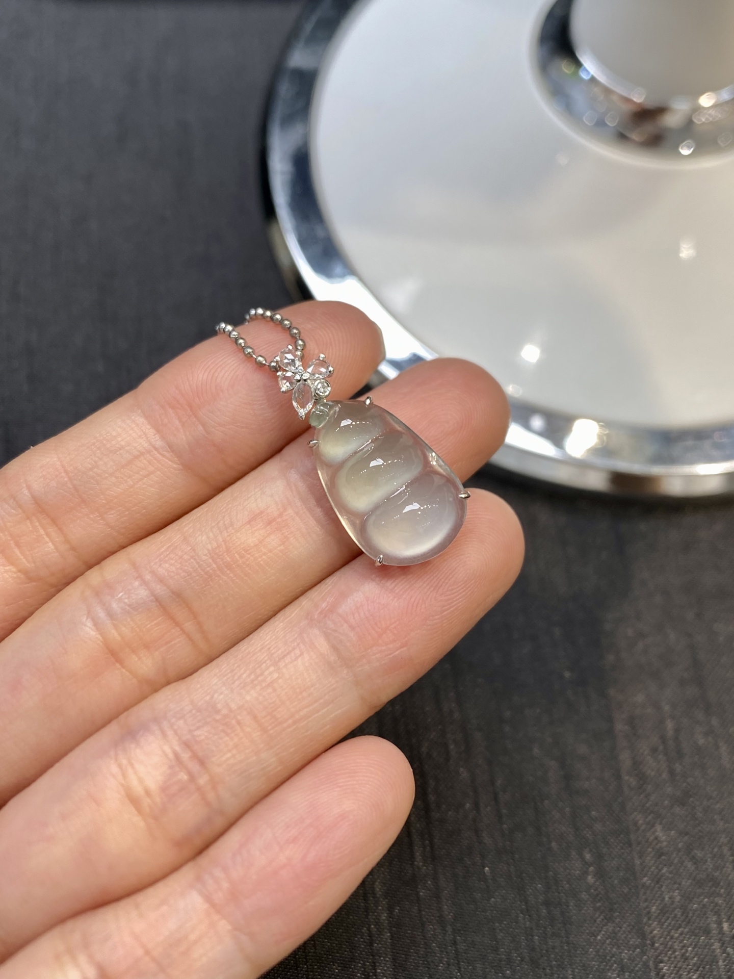 福豆吊坠·金 整·25.4-12-7.3mm 裸·18.3-12-4.8mm